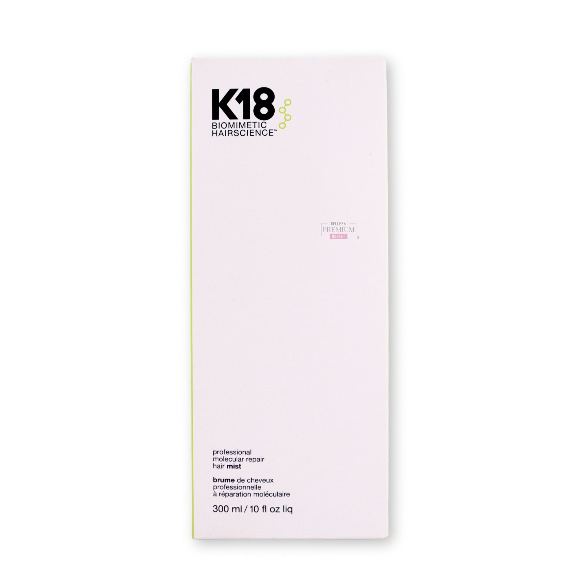 K18 Professional Molecular Repair Hair Mist 300ml – Reparador Capilar Molecular