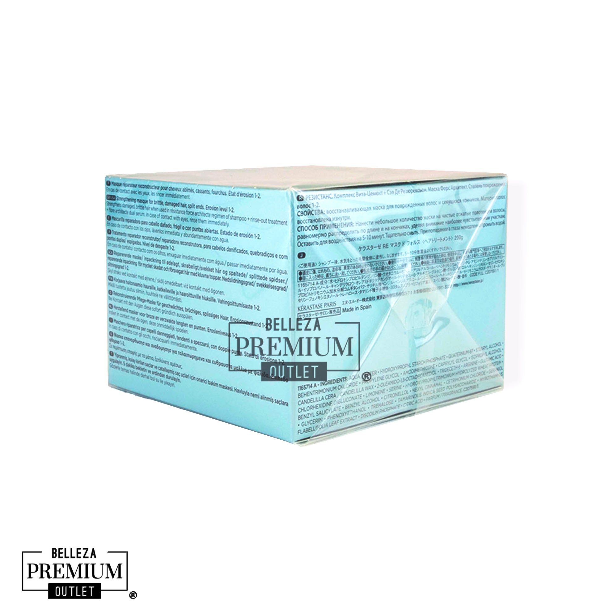 Kérastase Resistance Masque Force Architecte 200ml – Mascarilla Reparadora para Cabello Dañado y Quebradizo