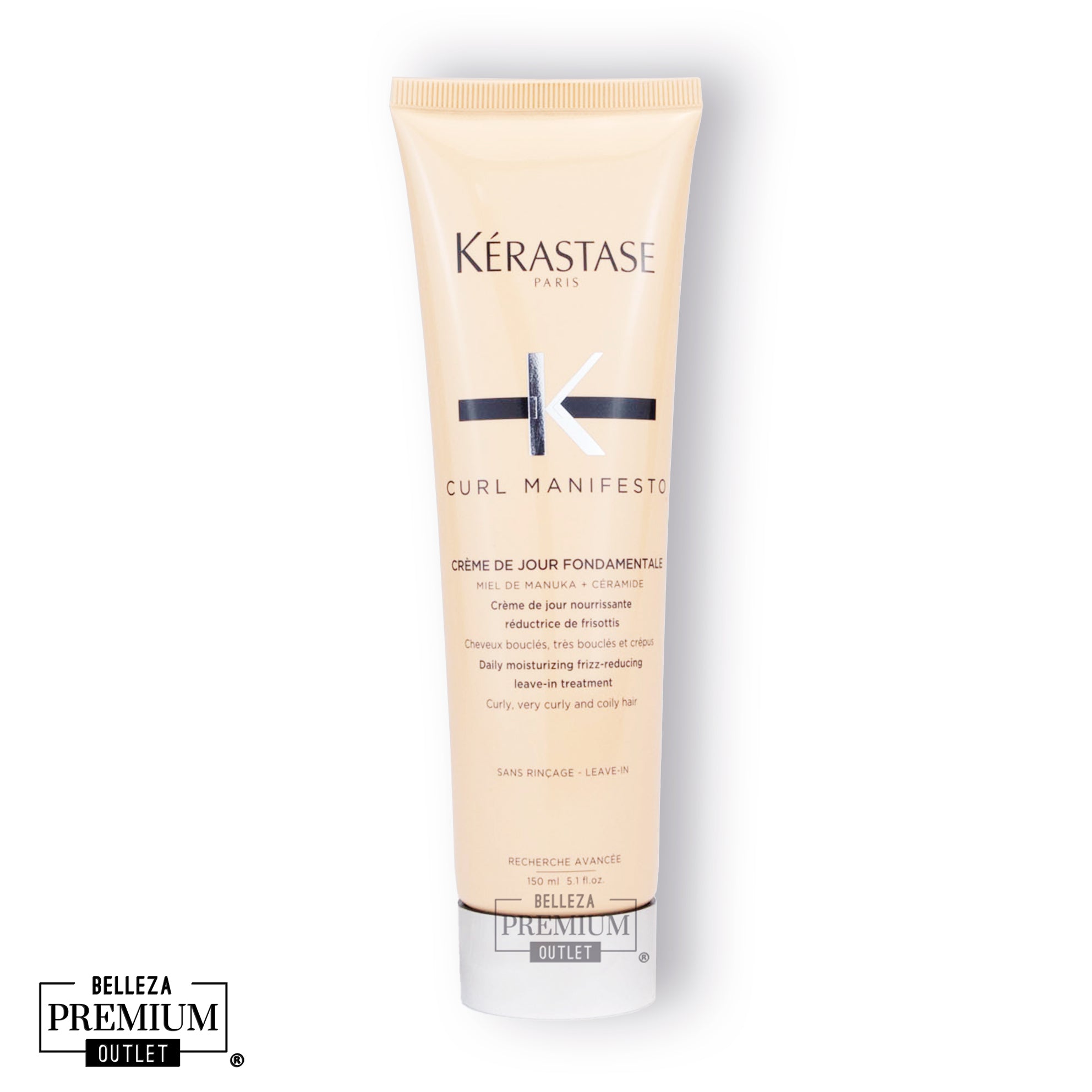 Kérastase Curl Manifesto Crème De Jour Fondamentale 150ml – Crema Hidratante de Día para Rizos Suaves y Definidos
