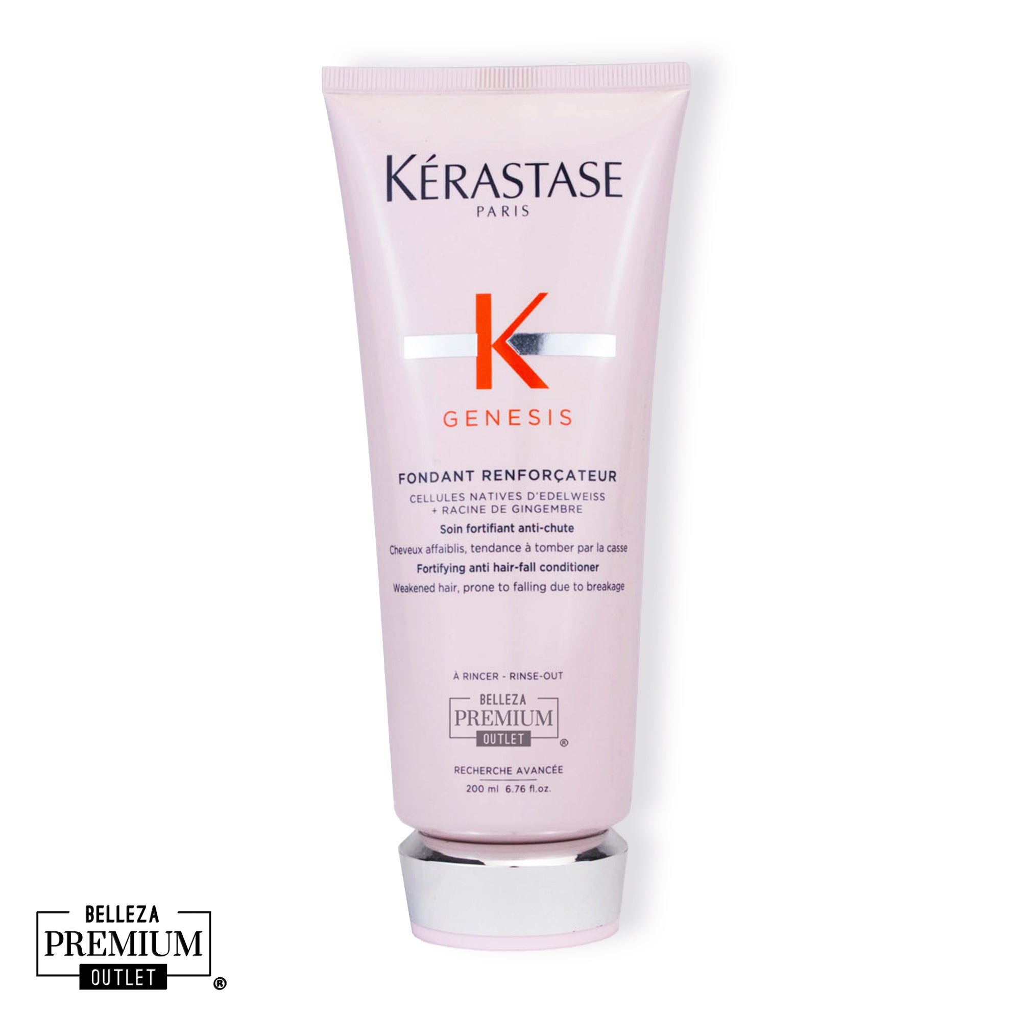 Kérastase Genesis Fondant 200ml – Acondicionador Fortalecedor para Cabello Débil y Propenso a la Rotura