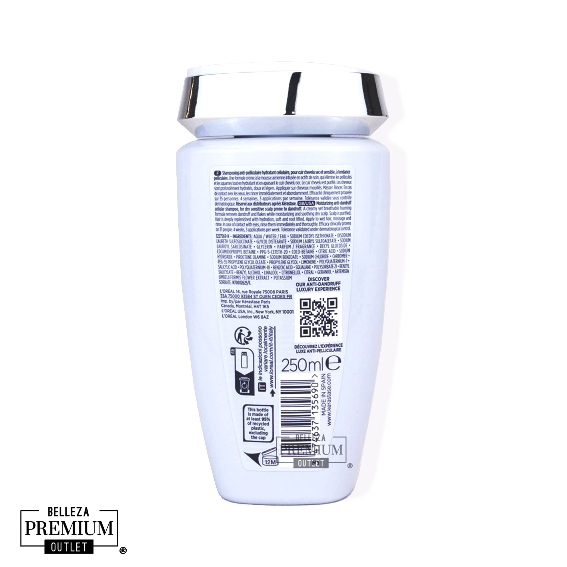 Kérastase Symbiose Bain Crème Anti-Pelliculaire 250ml – Shampoo Anticaspa Nutritivo