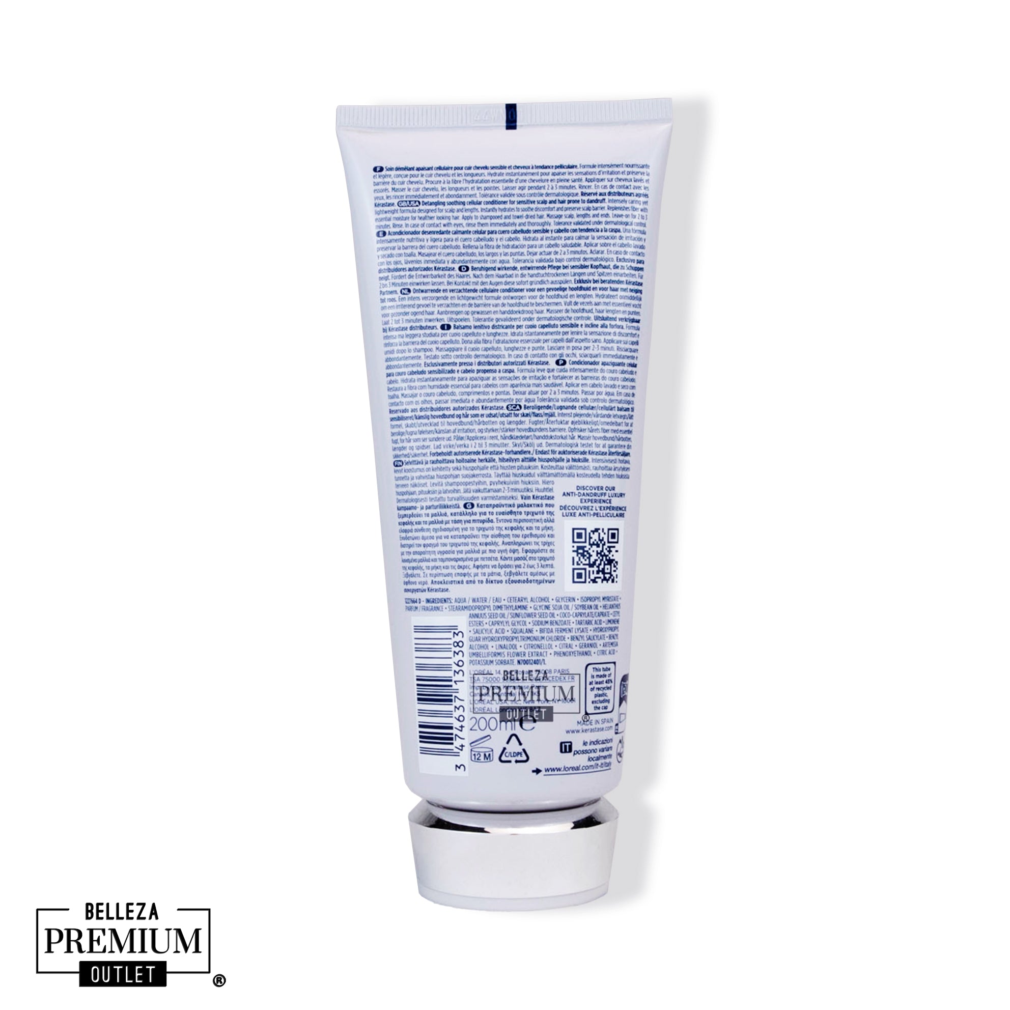 Kérastase Symbiose Fondant Apaisant Essentiel 200ml – Acondicionador Calmante para Cuero Cabelludo y Cabello