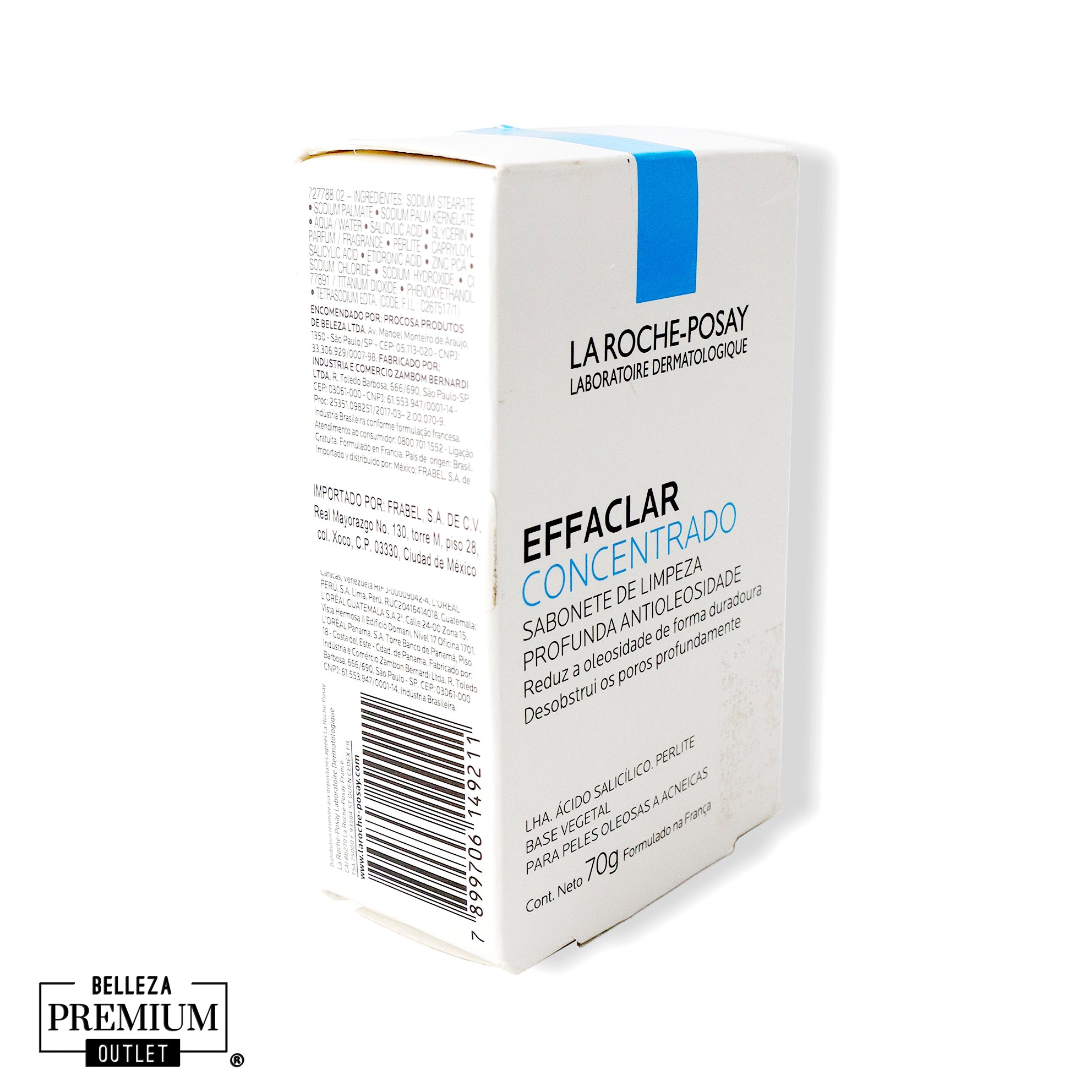 La Roche-Posay Effaclar Concentrado Barra Antibrillo 70 g