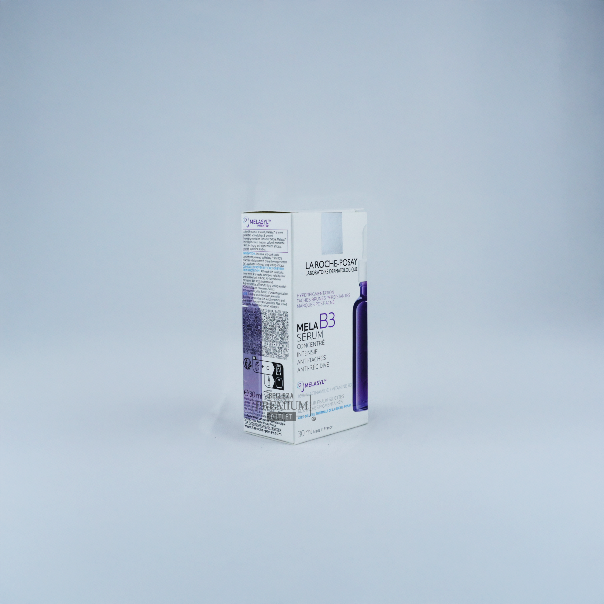 La Roche-Posay Sérum Mela B3 30ml: Majestuosa Luminosidad y Corrección para tu Piel