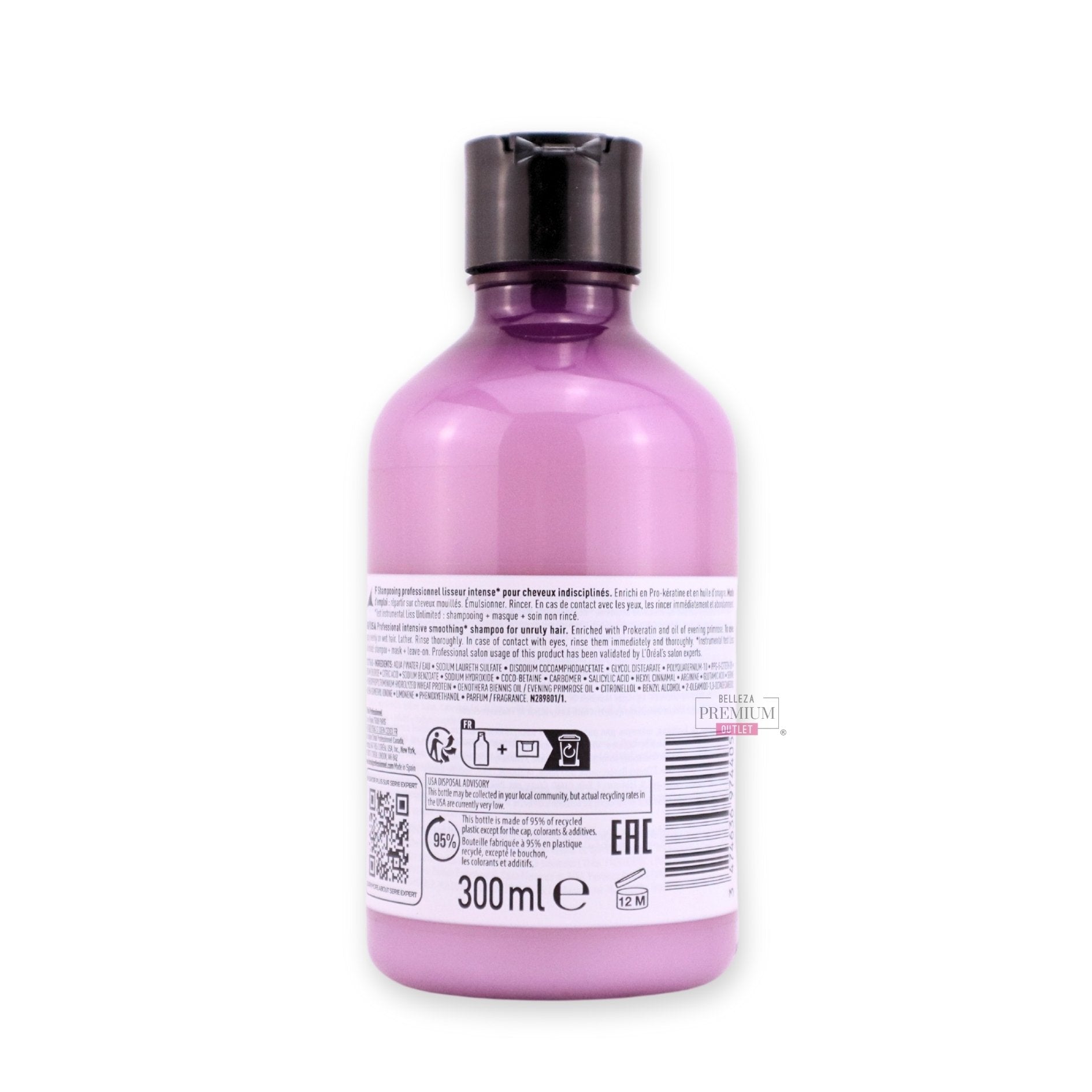 L'Oréal SE Shampoo Liss Unlimited 300ml