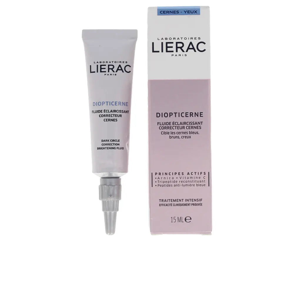 Lierac DIOPTICERNE Brightening Fluid 15ml | Corrección y Luminosidad para el Contorno de Ojos