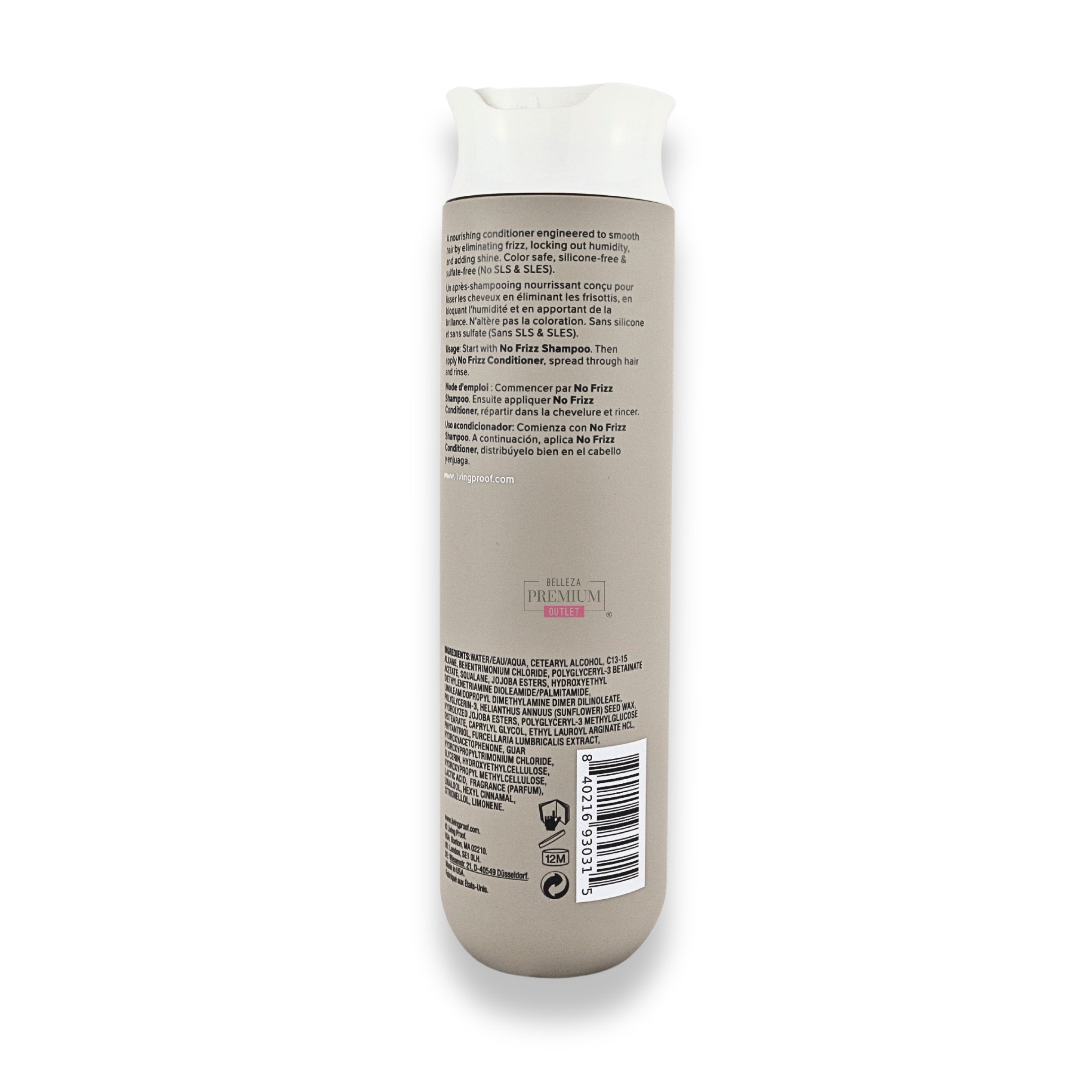 Living Proof No Frizz Conditioner 236ml: Asombroso acondicionador super hidratante