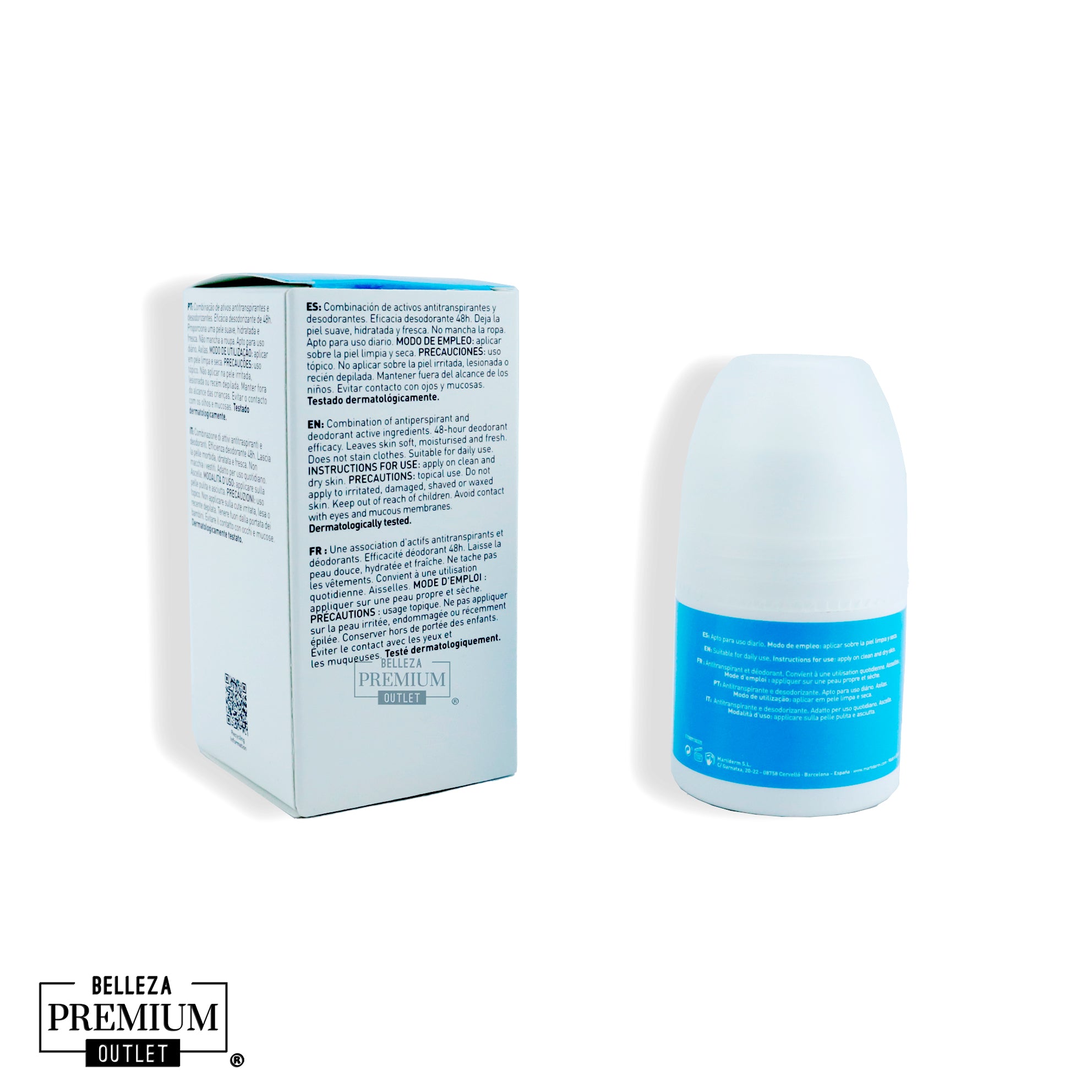 MartiDerm Driosec Dermoprotect Roll-On 50ml | Protección y Control de Sudoración para Piel Sensible