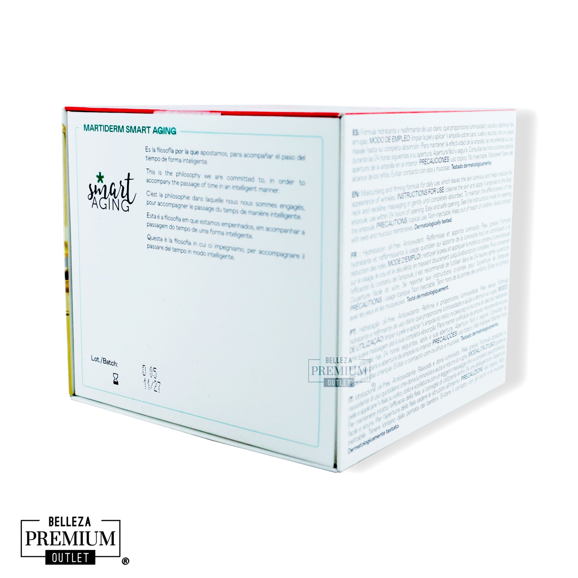 MartiDerm THE ORIGINALS PROTEOS LIPOSOME 30 Ampolletas (EASY OPEN) | Antioxidante Intenso y Protector Diario para la Piel