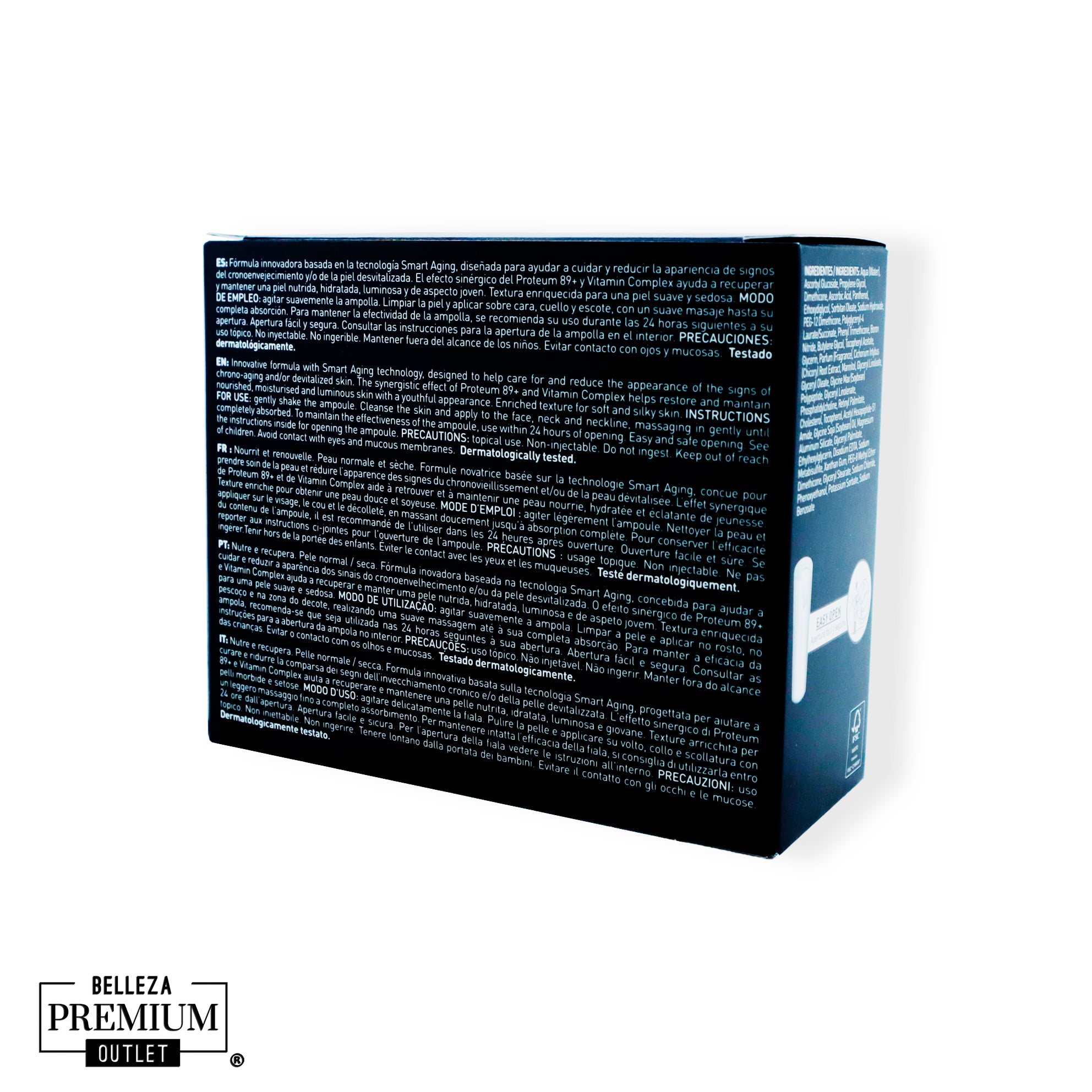 MartiDerm Black Diamond Skin Complex Advanced 10 Ampollas | Concentrado Antiedad y Reafirmante de Alta Eficacia