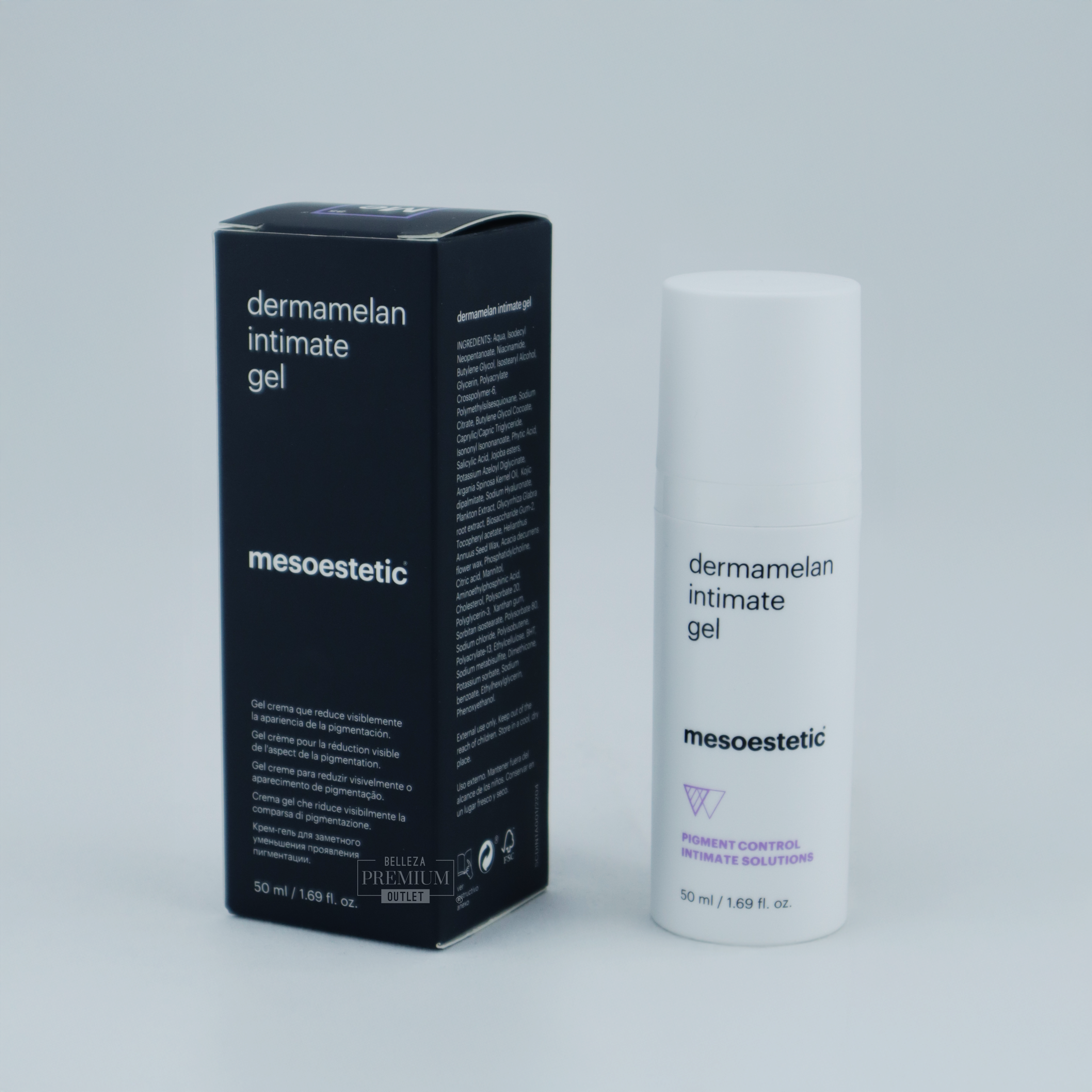 Mesoestetic Dermamelan Intimate Home depigmentation Gel Cream 50ml