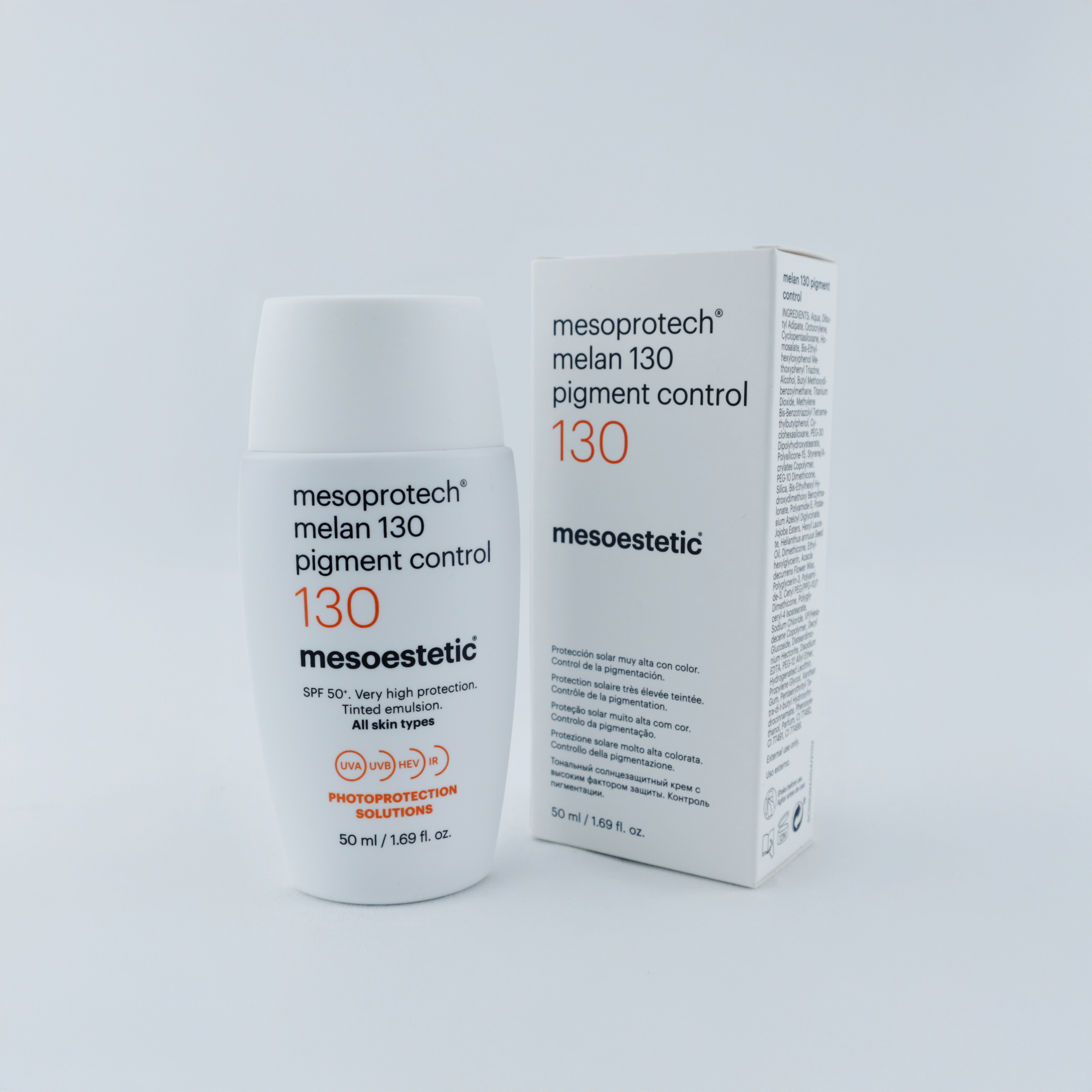 Mesoestetic Pigment Control Melan 130 50ml | Tratamiento Intensivo para Manchas y Uniformidad del Tono