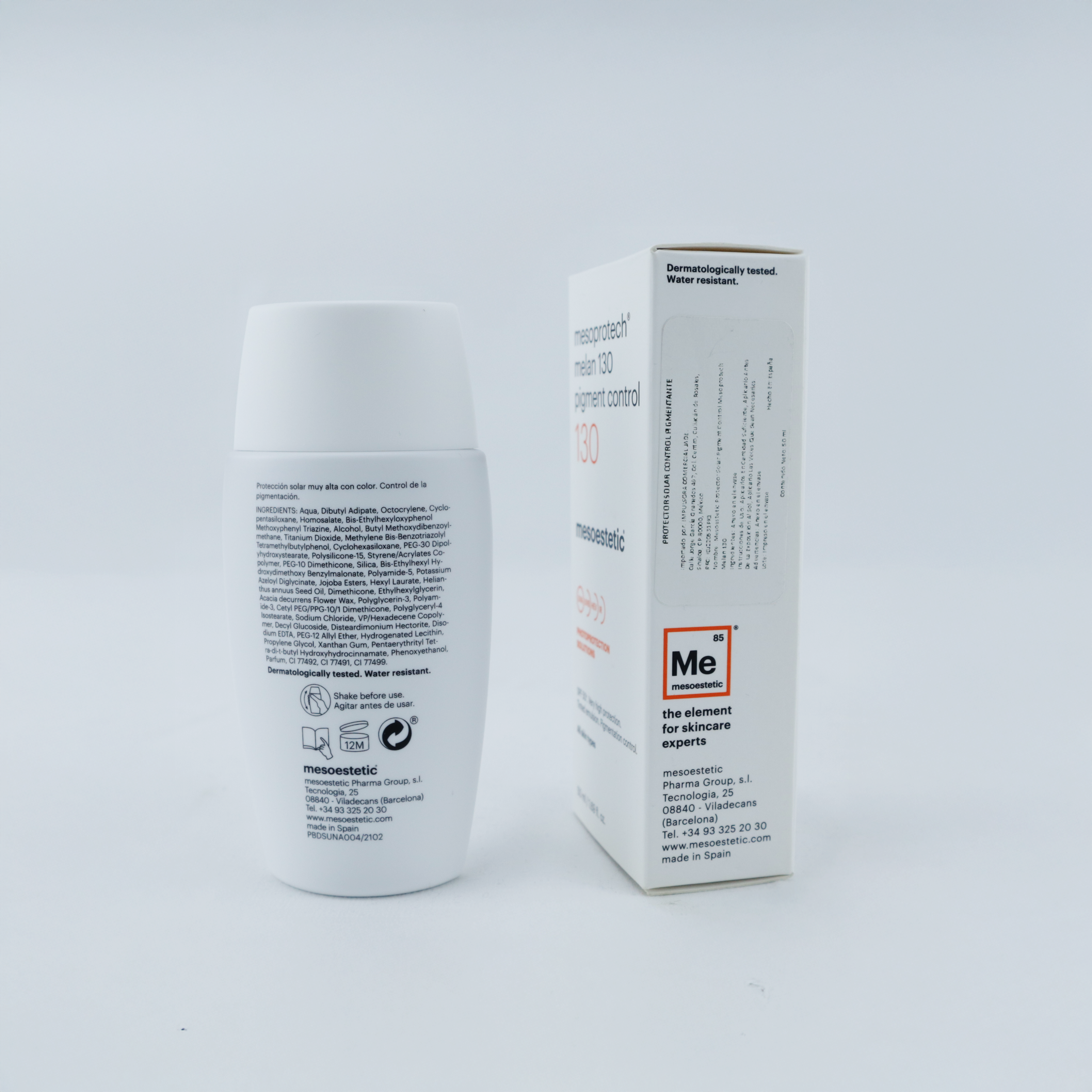 Mesoestetic Pigment Control Melan 130 50ml | Tratamiento Intensivo para Manchas y Uniformidad del Tono