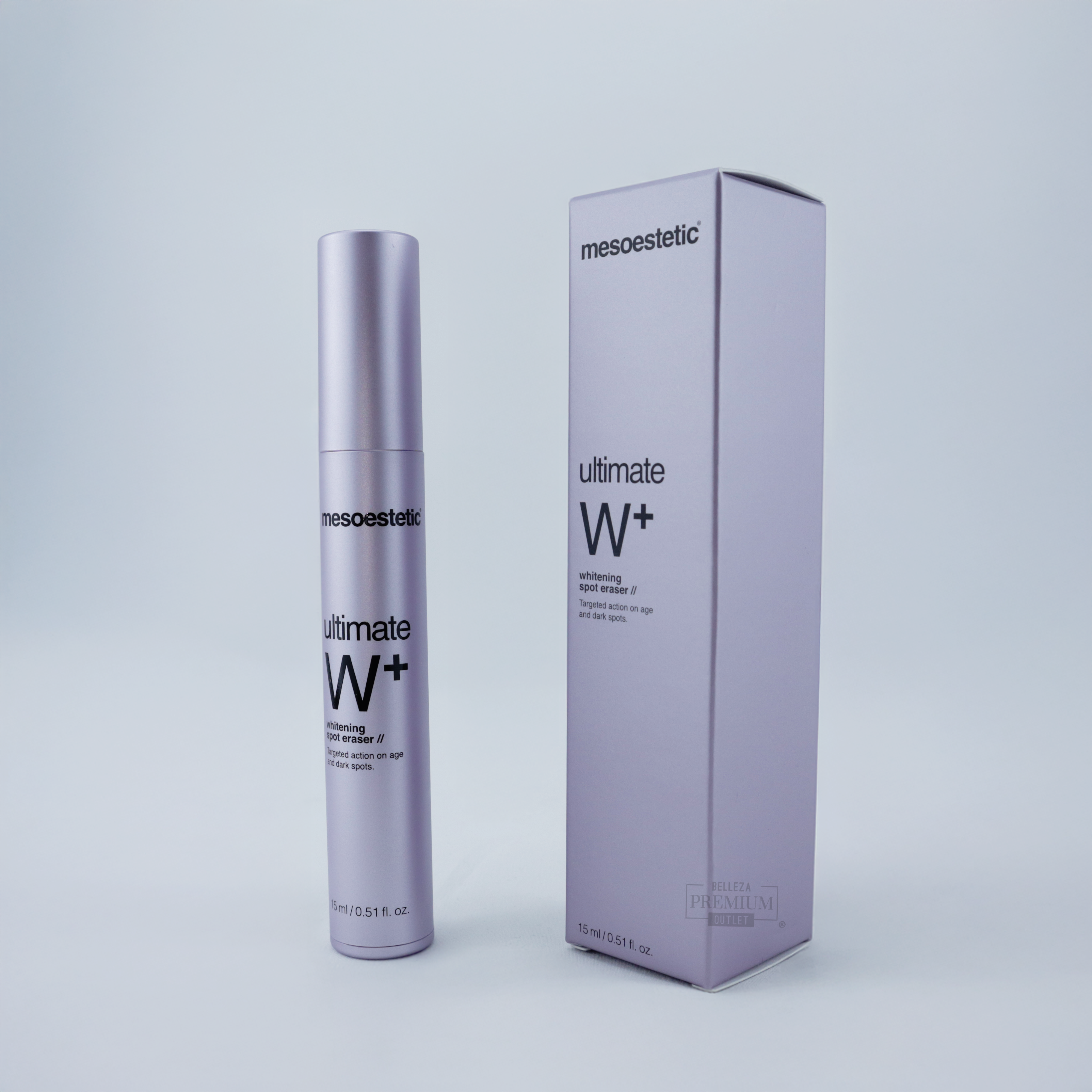 Mesoestetic Ultimate W+ Whitening Spot Eraser 15ml | Corrector Avanzado para Manchas y Tono Uniforme