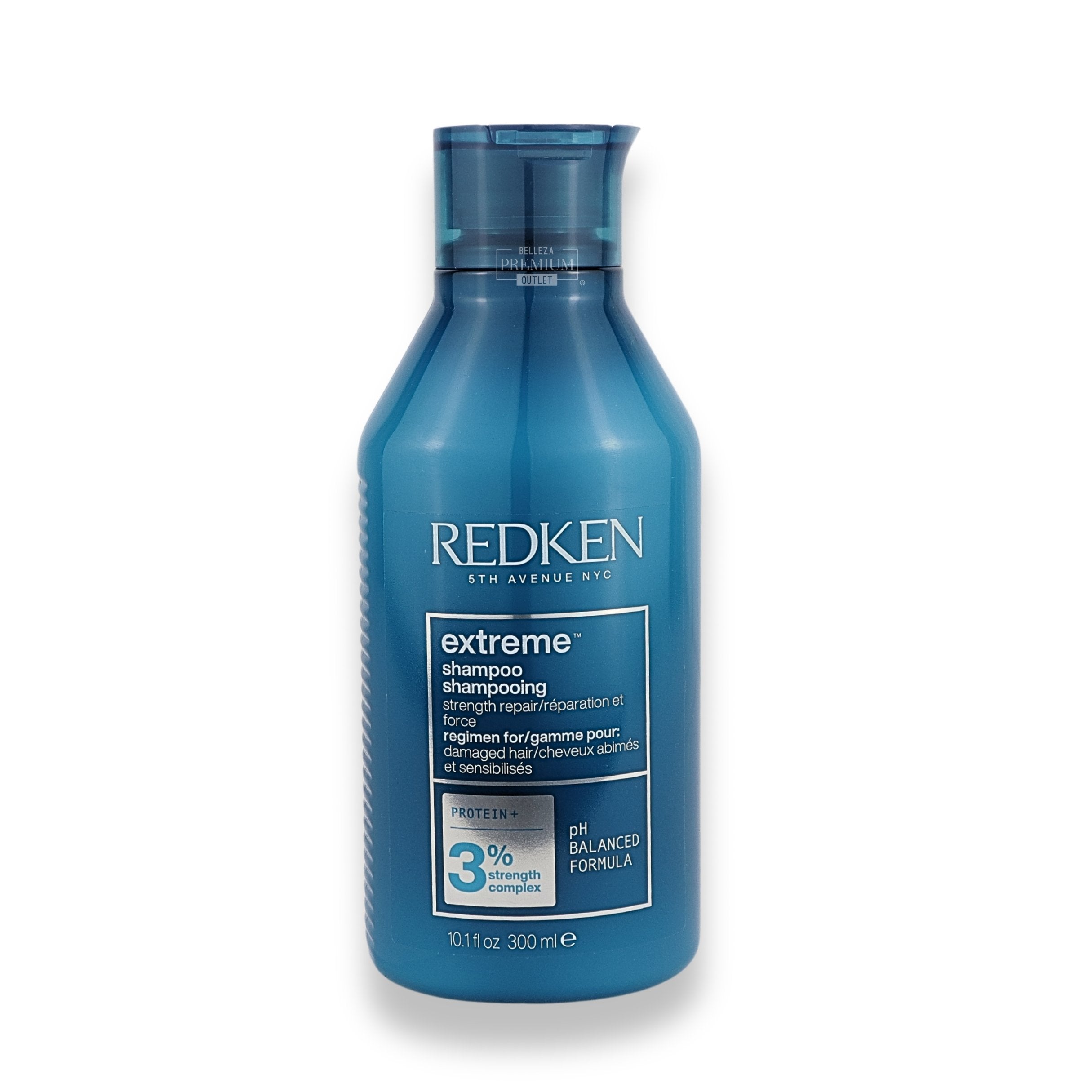 Redken Extreme Shampoo 300ml: Asombroso shampoo que refuerza la fibra capilar