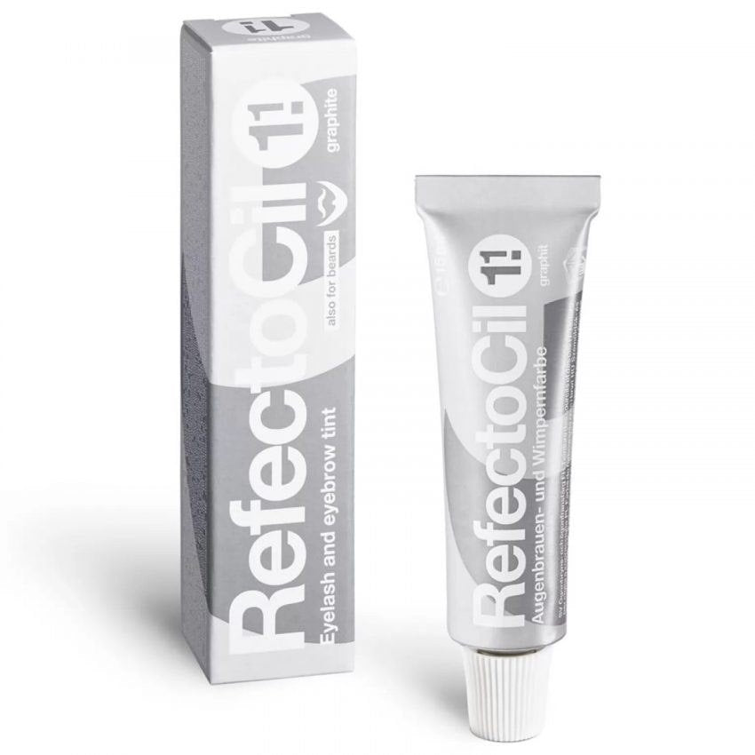 RefectoCil Graphite 1.1 15ml Pintura para Pestañas y Cejas: ¡El Fabuloso Tinte para un Look Sofisticado y Natural!