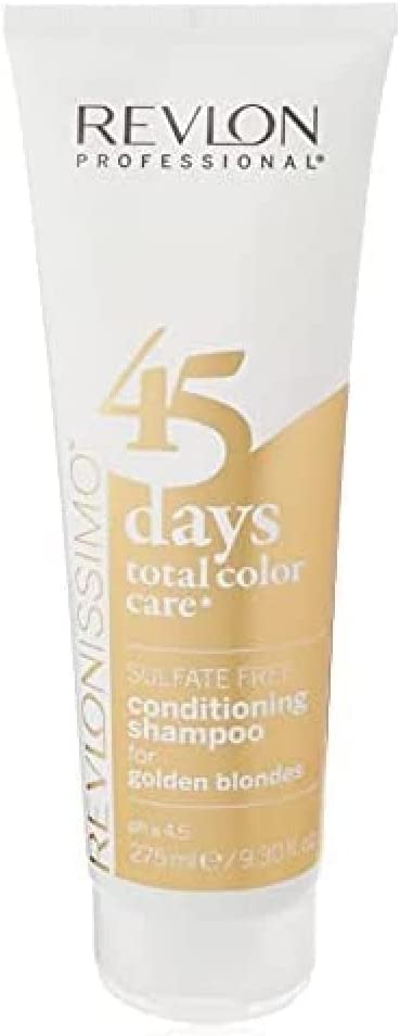 Revlon 45 DAYS 2in1 Shampoo & Conditioner for Golden Blondes – ¡Fabuloso cuidado y brillo para tu cabello dorado!