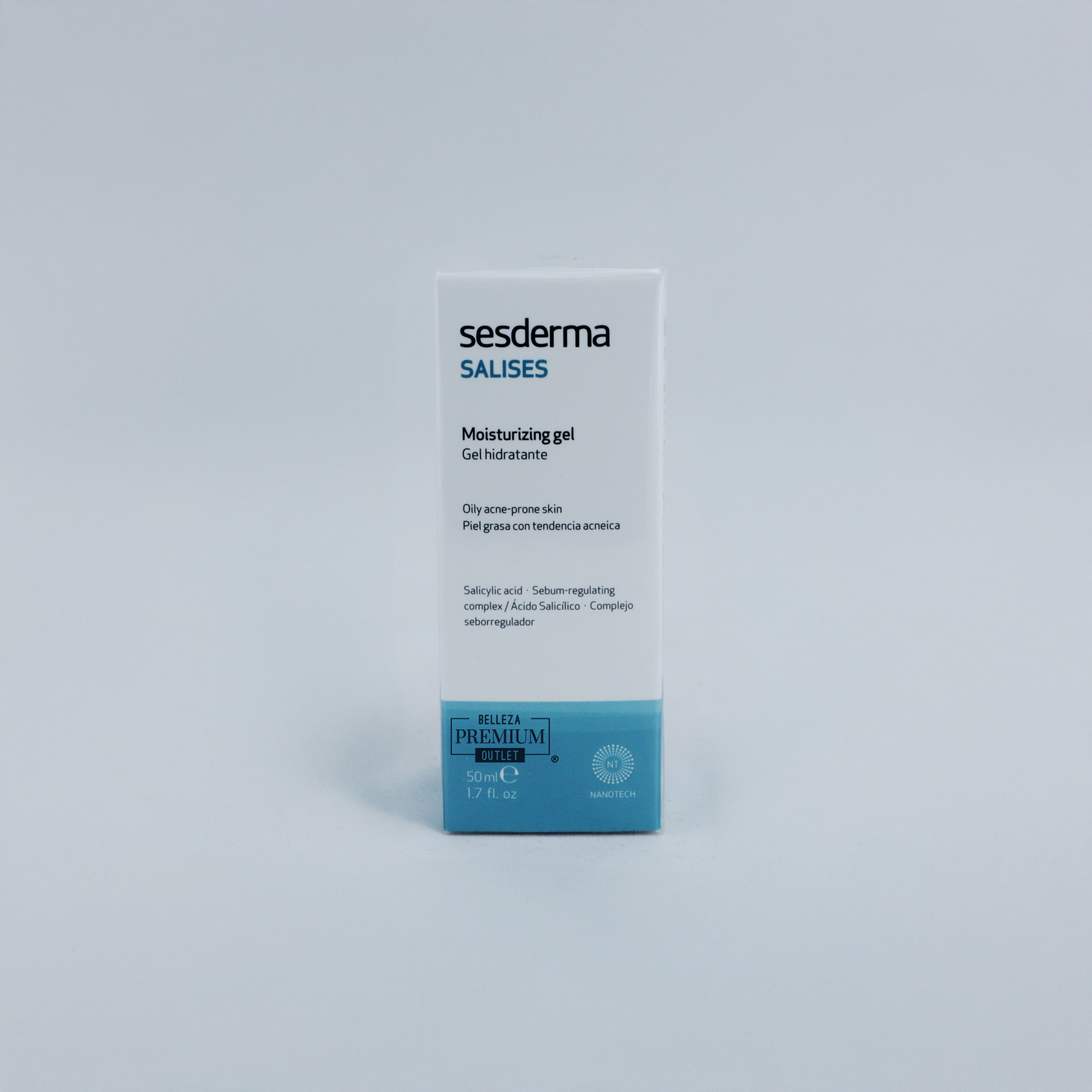 SESDERMA MOISTURIZING GEL 50 ML SALISES: ¡Controla el Acné e Hidrata sin Grasitud con Sesderma Salises Moisturizing Gel 50ml! Cuidado Diario para Pieles Grasas o con Imperfecciones