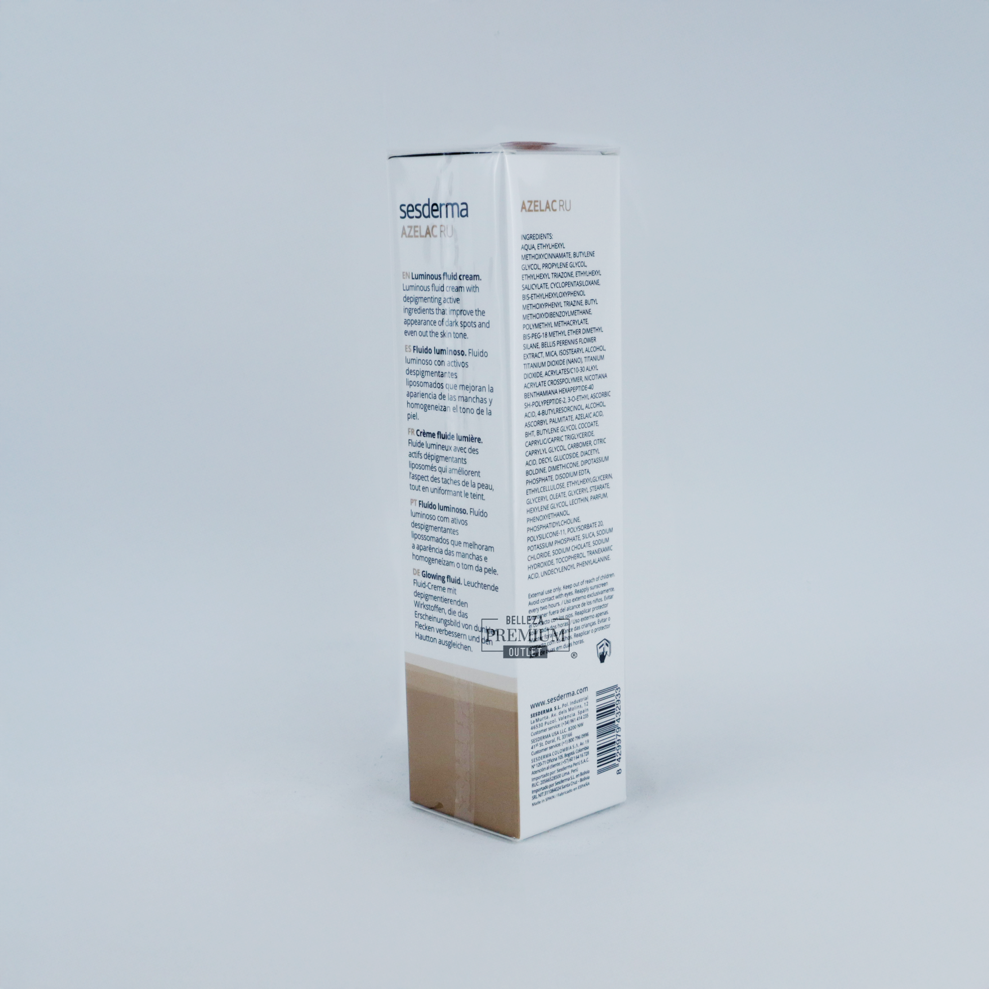 Sesderma Azelac Ru Glowing Fluid SPF50 Day Cream 50ml
