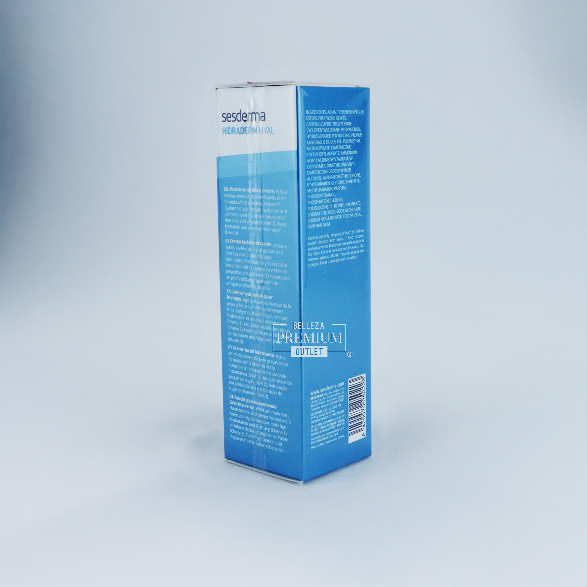 Sesderma HIDRADERM HYAL FACIAL CREAM 50ml: ¡Hidratación Multicapa con Sesderma Hidraderm Hyal Facial Cream 50ml! Nutrición Profunda para una Piel Suave, Firme y Radiante