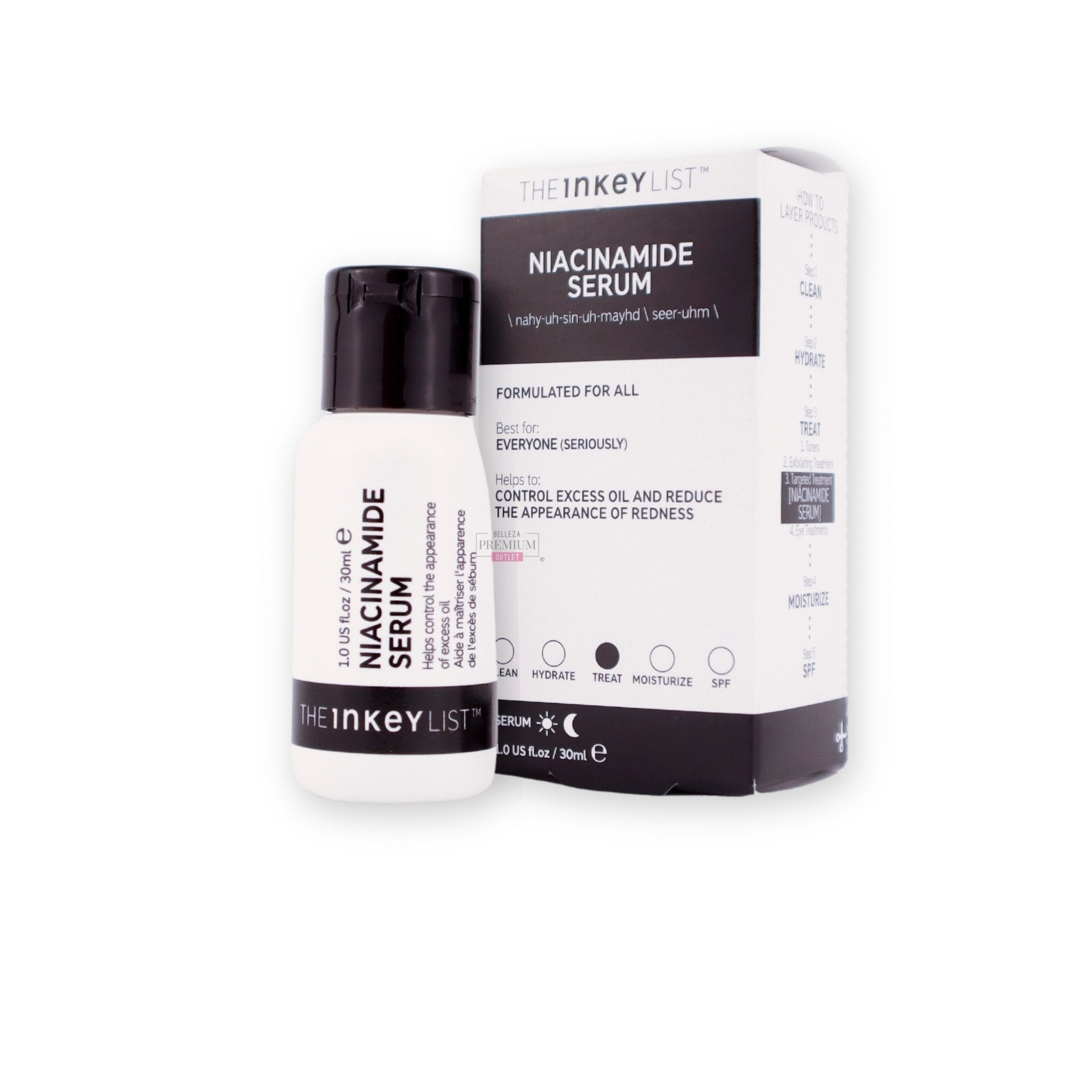 The Inkey List Niacinamide Serum 30ml – Control y Luminosidad Para Piel Perfecta