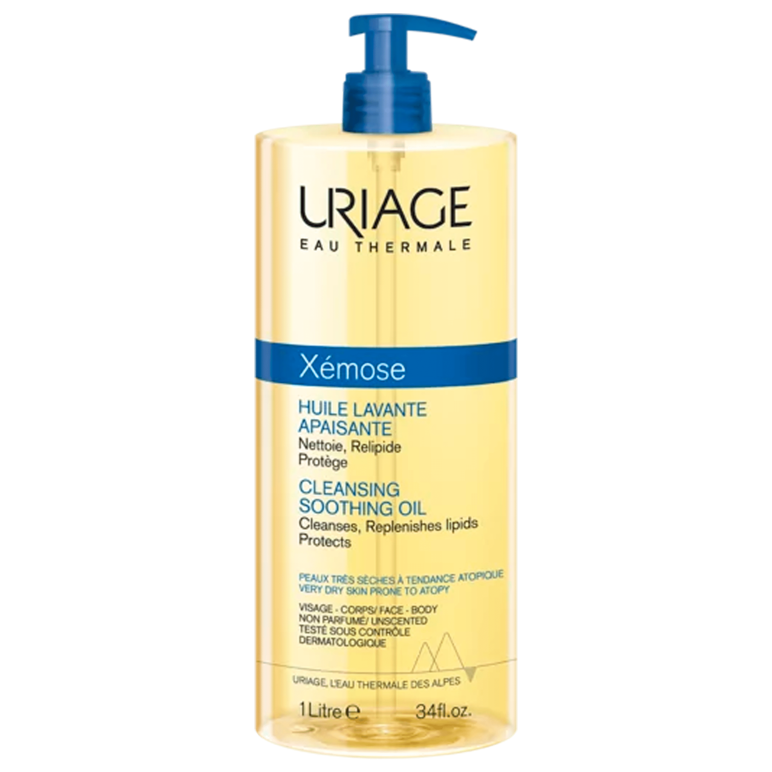 Uriage Xémose Aceite Limpiador Calmante 500ml – Limpieza Suave y Confort para Piel Muy Seca