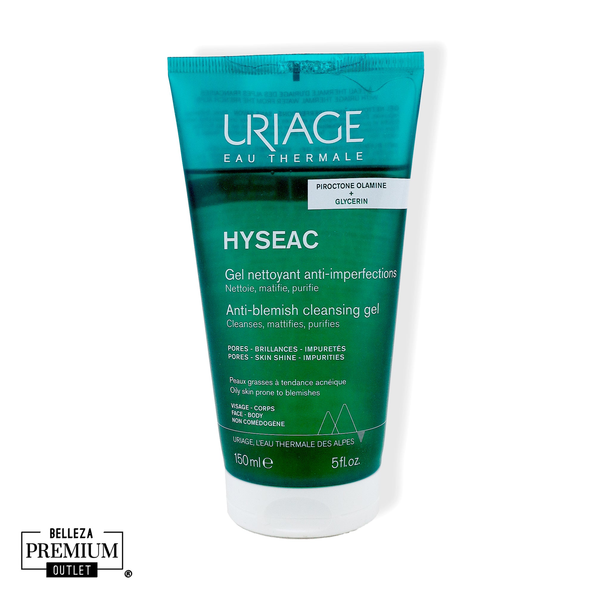 Uriage Hyseac Gel Nettoyante 150ml – Limpieza Profunda y Piel Fresca para Piel Propensa a Imperfecciones