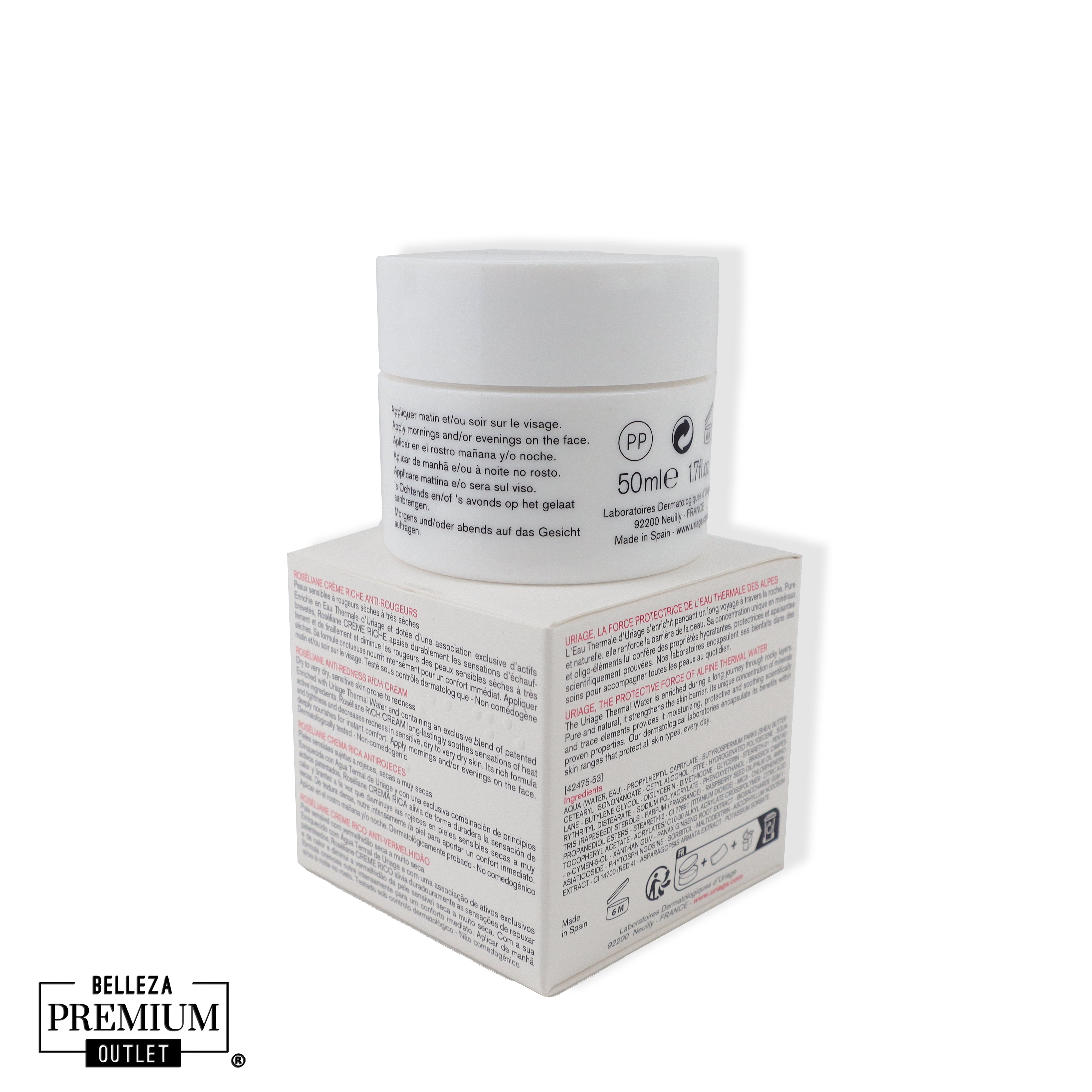 Uriage Roséliane Crème Riche P 50ml: Una Hidratación Fenomenal para Tu Piel Sensible