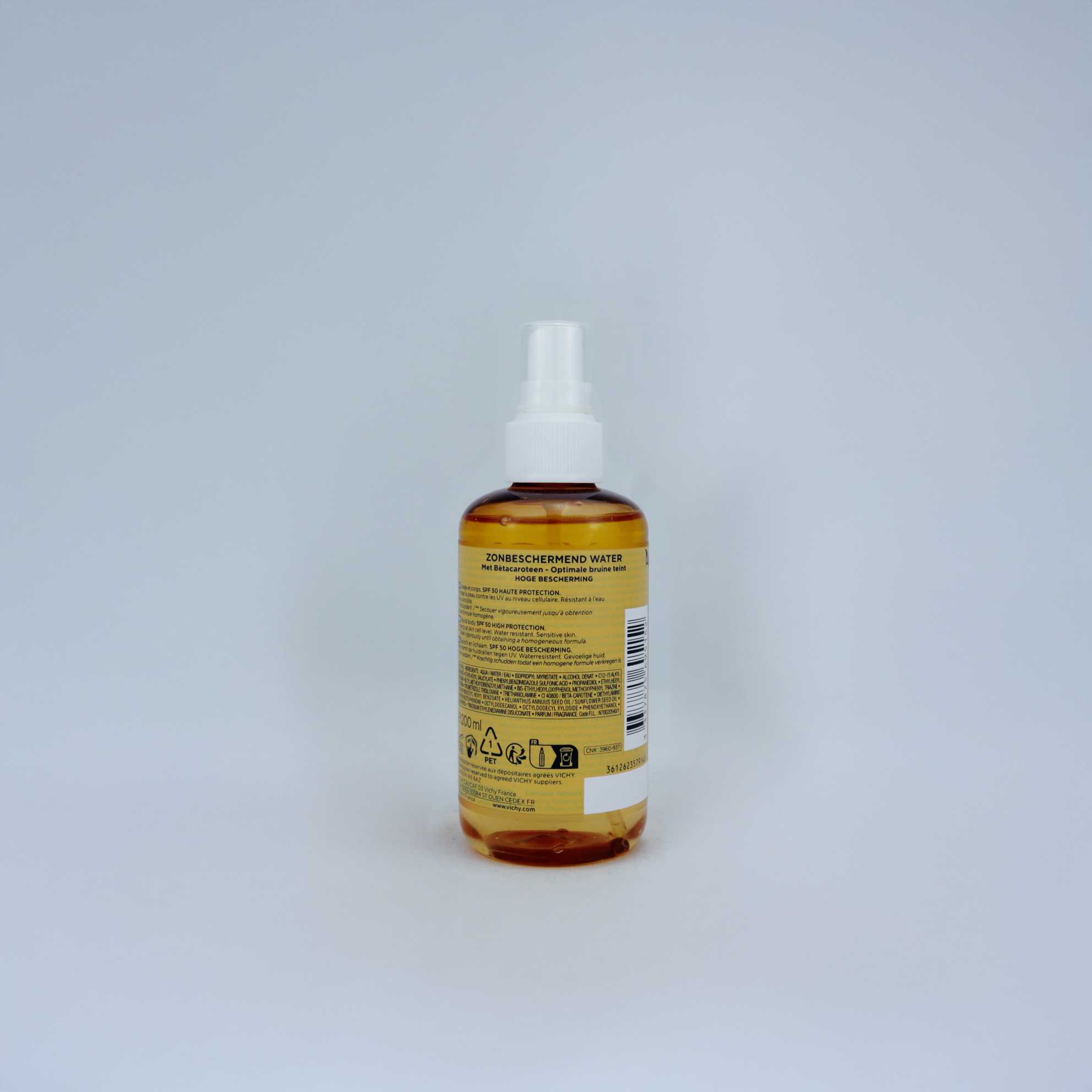 Vichy Capital Soleil Sun Spray SPF 50 200ml – Protección Solar Alta y Ligera para Todo Tipo de Piel