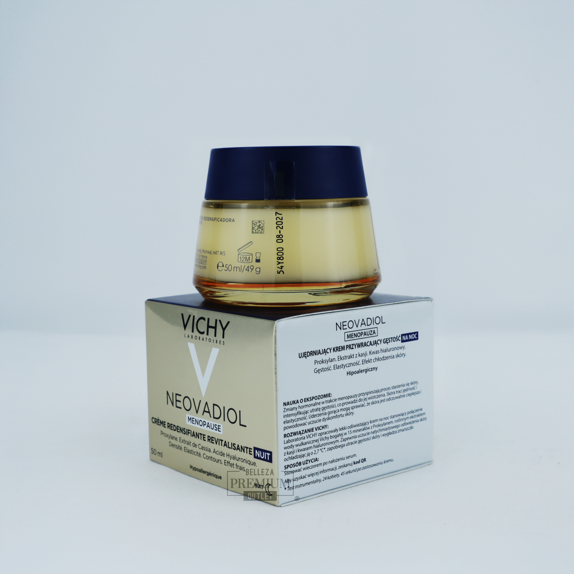 Vichy Neovadiol Redensifying Revitalizing Night Cream 50ml – Cuidado Nocturno Redensificante para Piel Madura