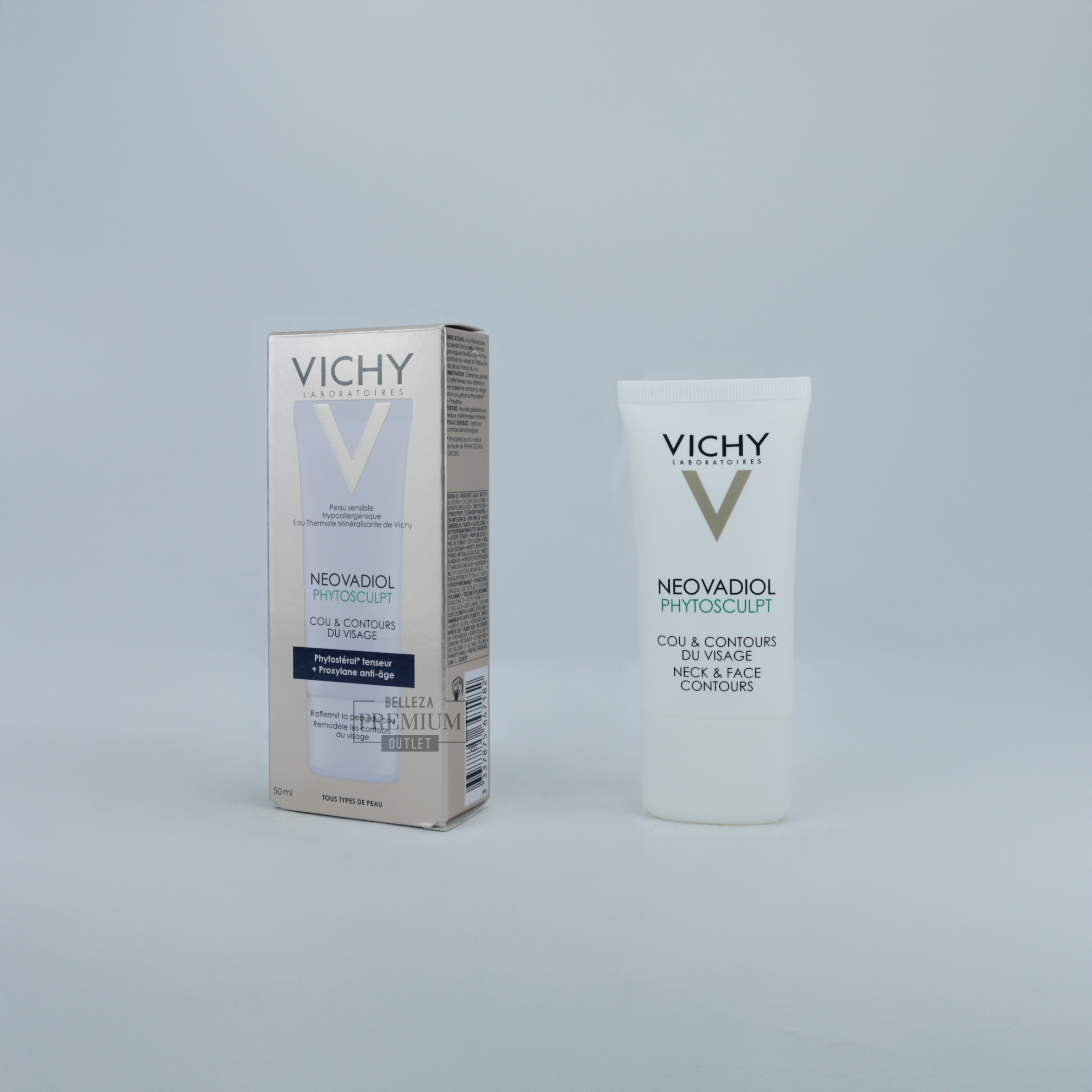 Vichy Neovadiol Phytosculpt 50ml – Tratamiento Reafirmante y Remodelador para Cuello y Óvalo Facial