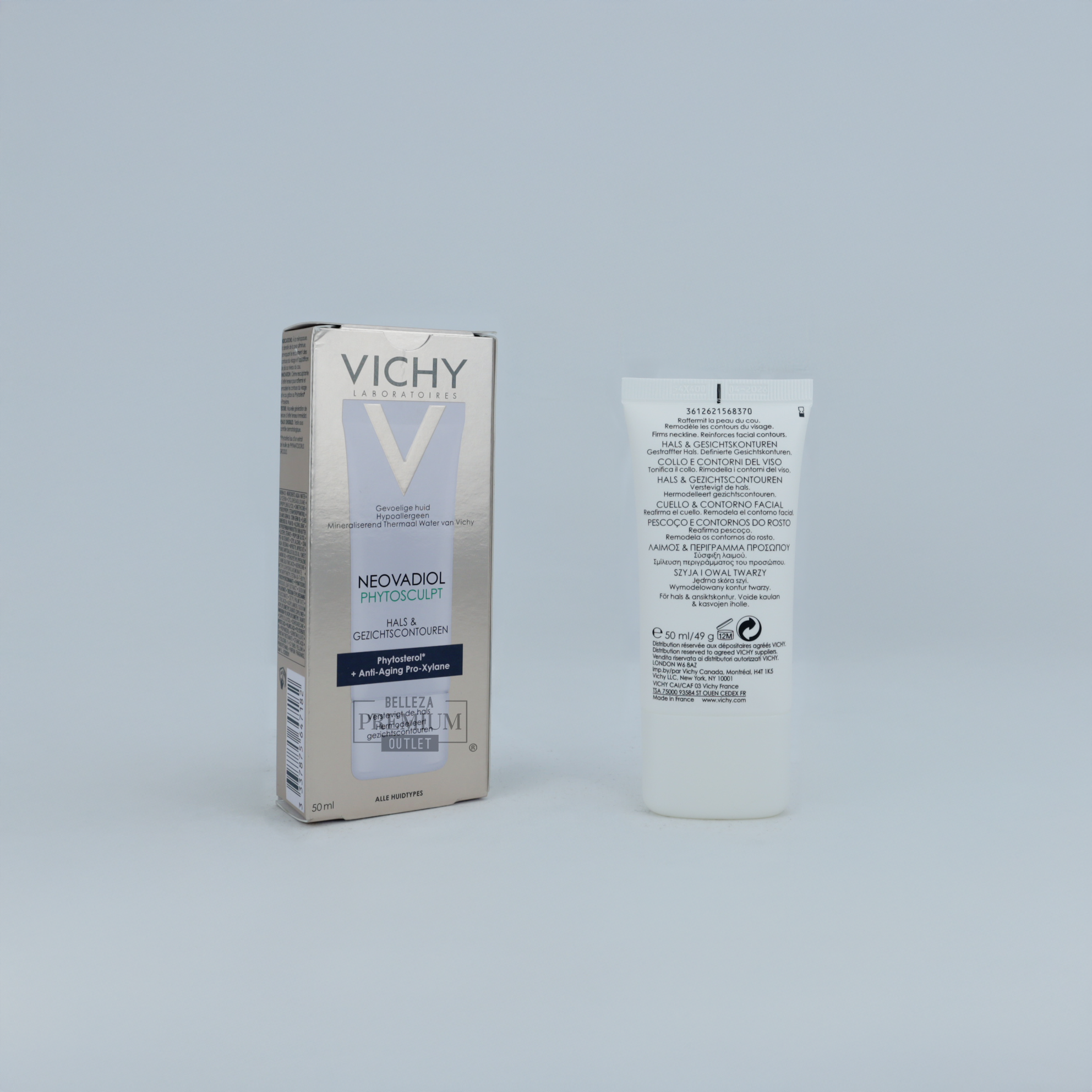 Vichy Neovadiol Phytosculpt 50ml – Tratamiento Reafirmante y Remodelador para Cuello y Óvalo Facial