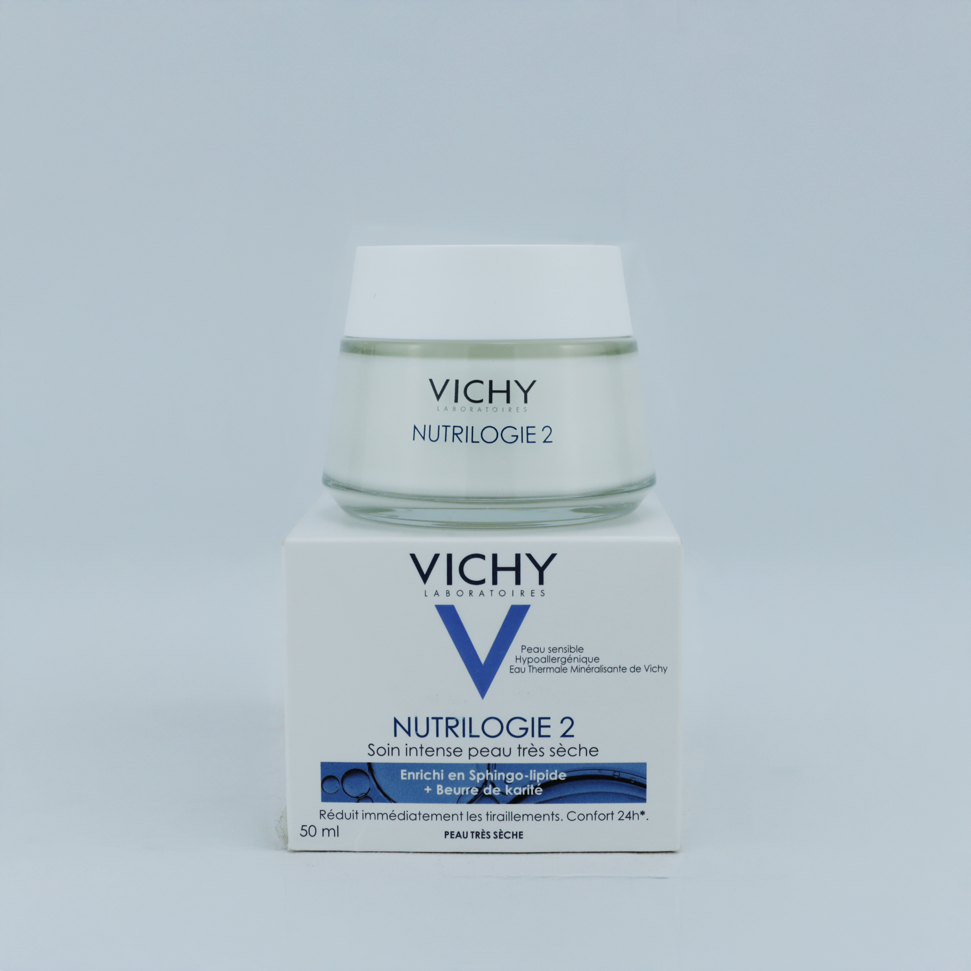 Vichy Nutrilogie 2 50ml – Crema Nutritiva Profunda para Piel Muy Seca y Sensible