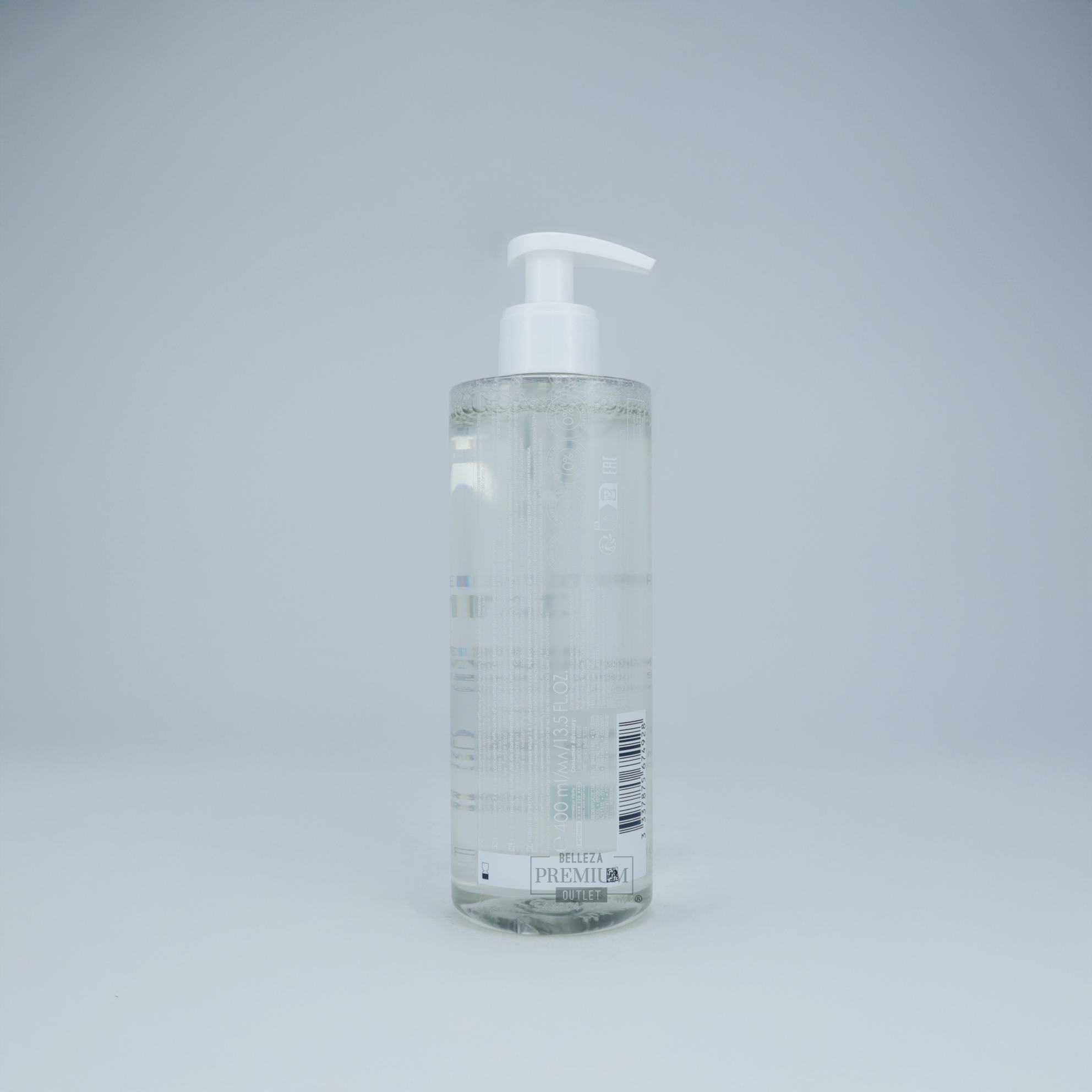 Vichy Pureté Thermale Mineral Micellar Water Sensitive Skin 400ml – Agua Micelar Mineral para Piel Sensible