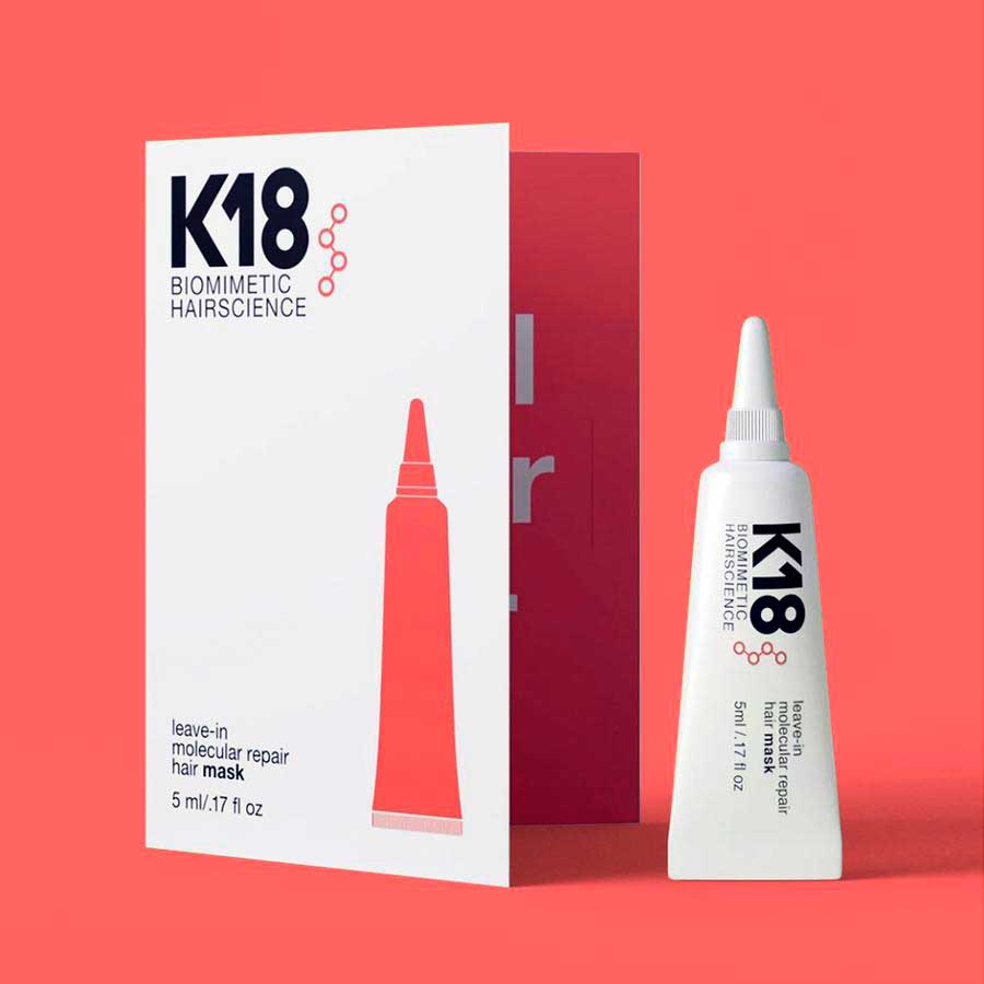 K18 Hair Mask 5ml – Mascarilla Capilar Reparadora