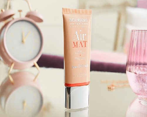 Bourjois Fond de Teint Air Mat 01 Ivoire Rose – Maquillaje Ligero y Acabado Mate