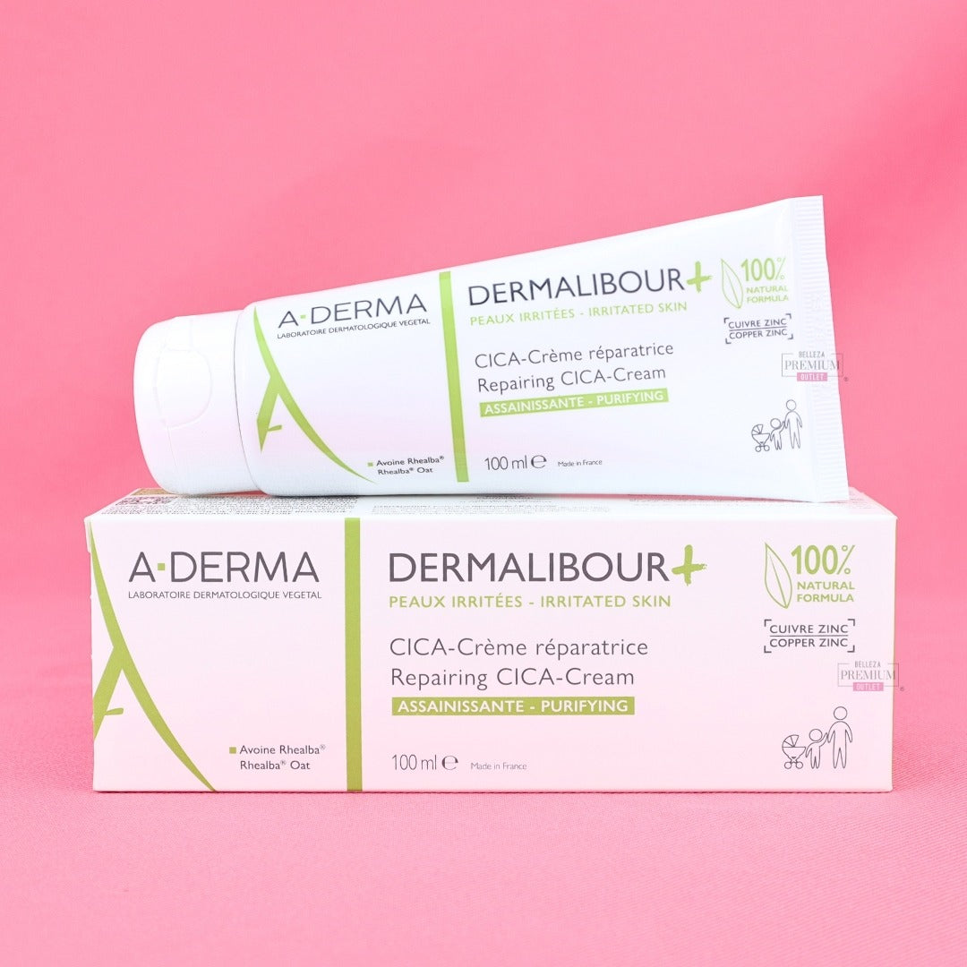 Aderma Dermalibour+ Cica Herstellende Crème 100ml: La Solución Novedosa para la Reparación de la Piel Sensible