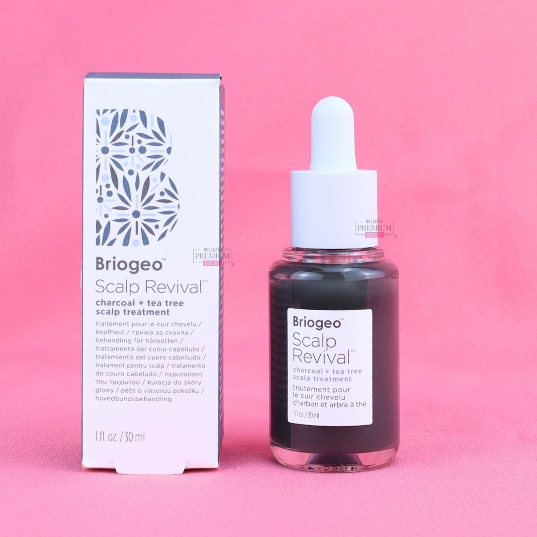 Briogeo Scalp Revival™ Charcoal + Tea Tree Scalp Treatment 30ml: El Grandioso Tratamiento Detox para tu Cuero Cabelludo