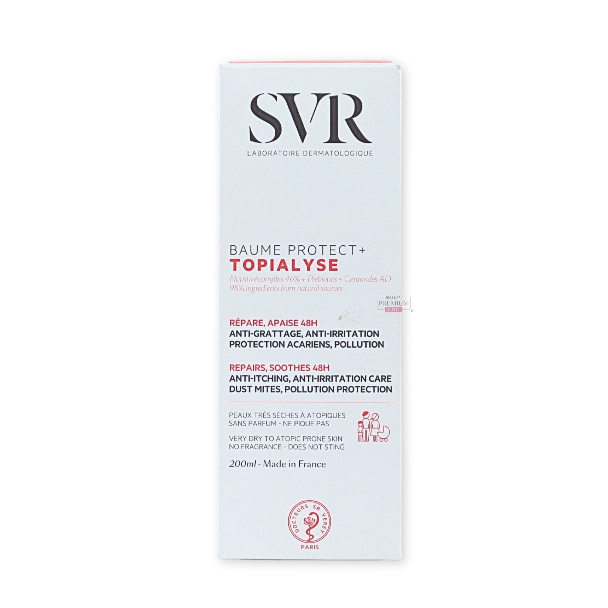SVR Topialyse Baume Protect+ 200ml: La Eficaz Solución para una Piel Intensamente Protegida y Restaurada