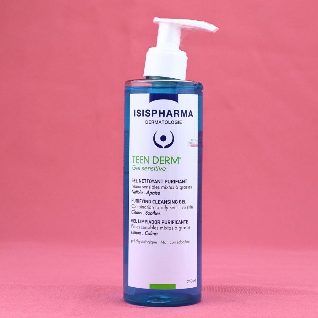 Isispharma Teen Derm Purifying Cleansing Gel For Oily And Combination Skin 250Ml MALTRATADO