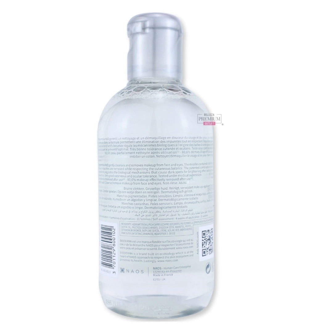 Bioderma Pigmentbio H2O 250ml: Sensacional Solución Micelar para una Piel Radiante y Uniforme