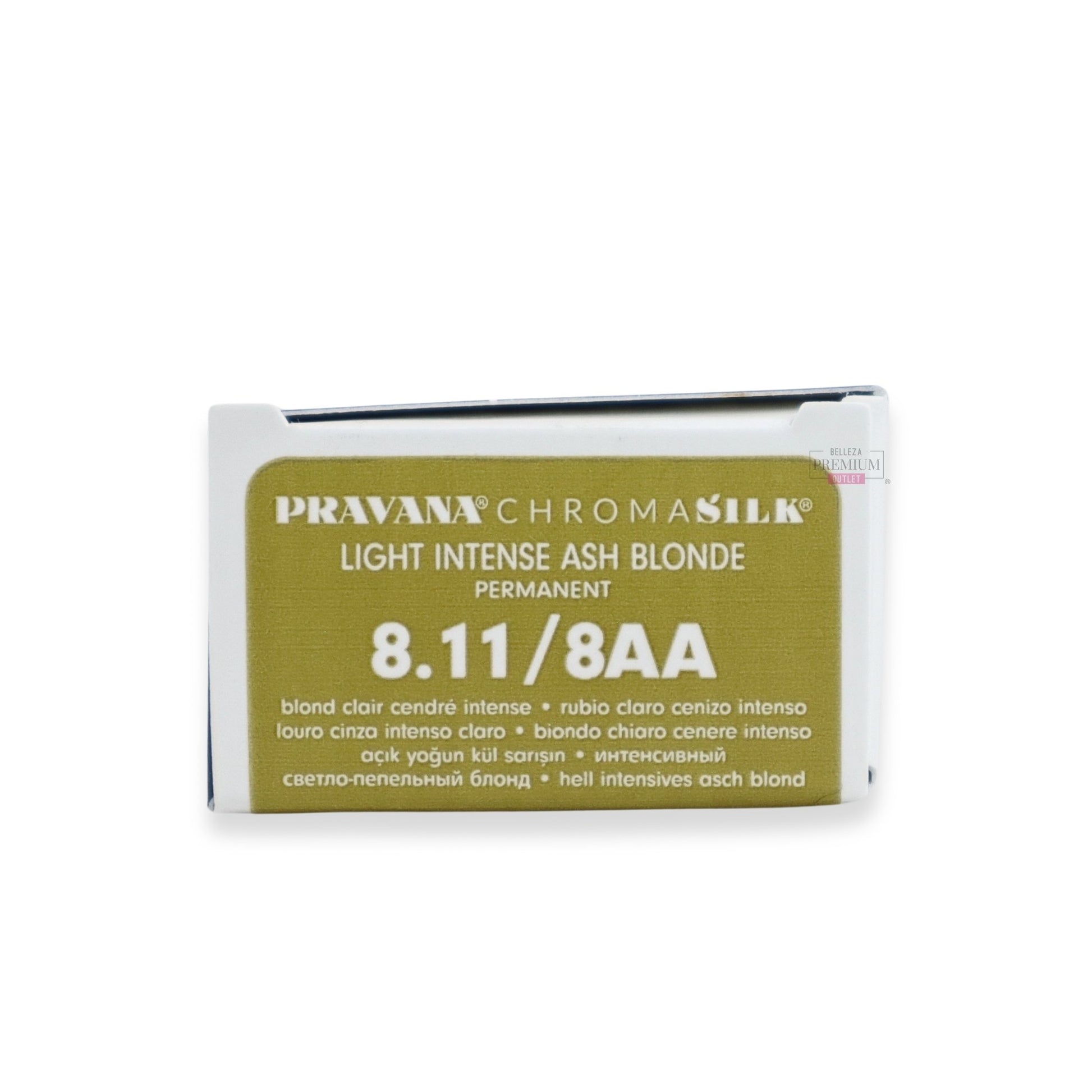 PRAVANA CHROMASILK Creme Light Ash Blonde 8.11/8AA 90ml: El Tinte Perfecto para un Rubio Ceniza Claro y Radiante