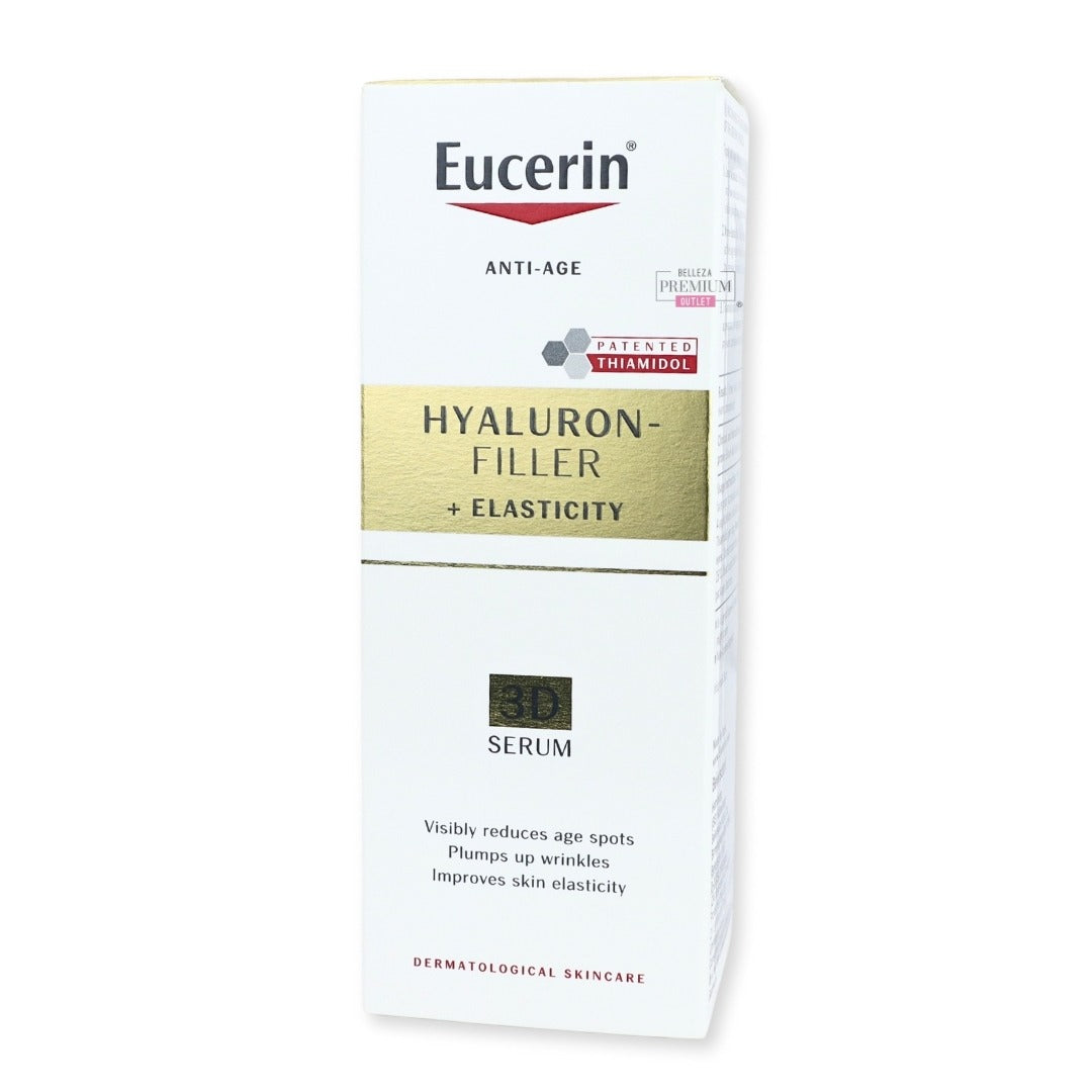EUCERIN HYALURON FILLER + ELASTICITY 3D SERUM 30ML: Espectacular Transformación para Tu Piel
