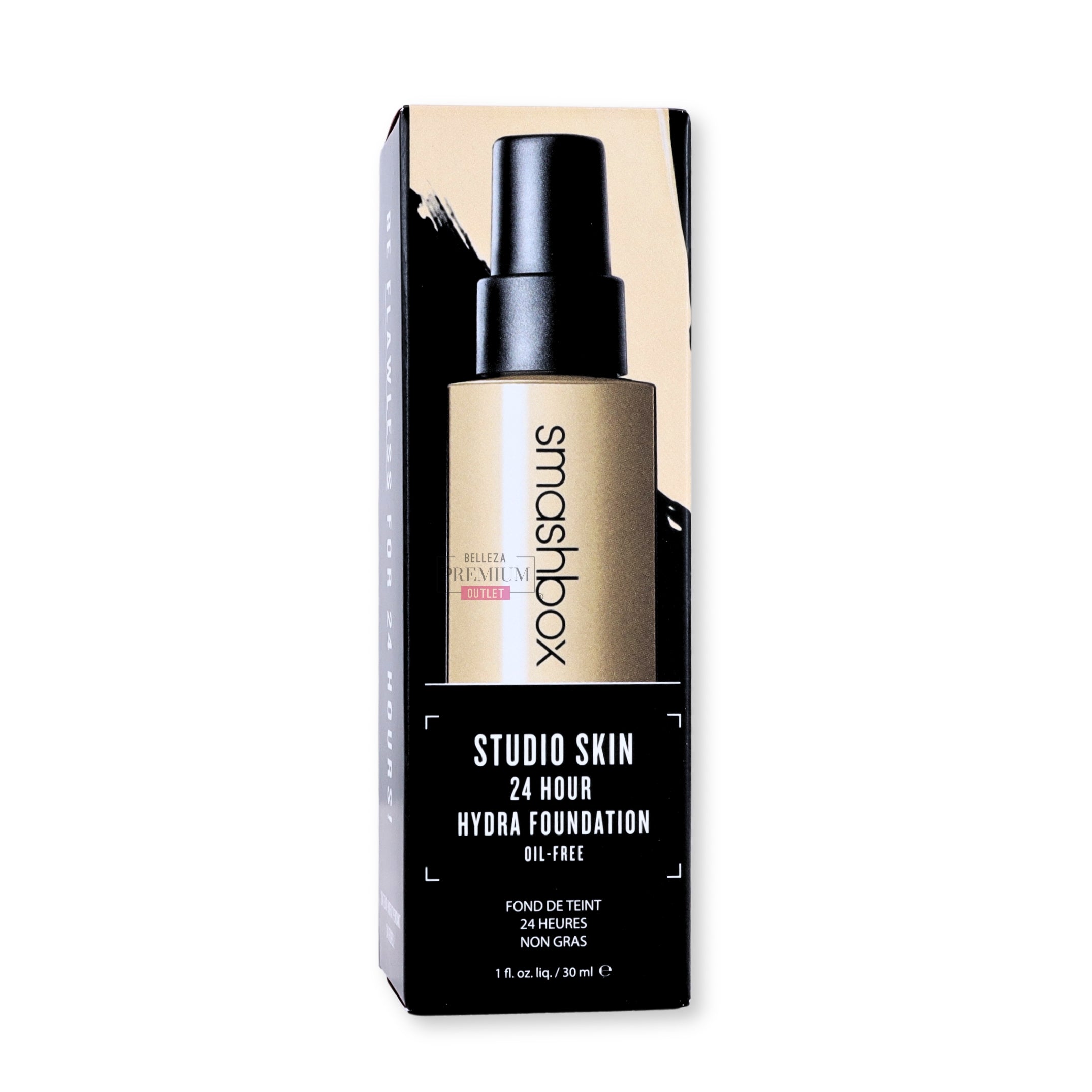 SMASHBOX Foundation Studio Skin 24H Hydra Tono 1.2 30ml: Cobertura Espectacular e Hidratación Todo el Día