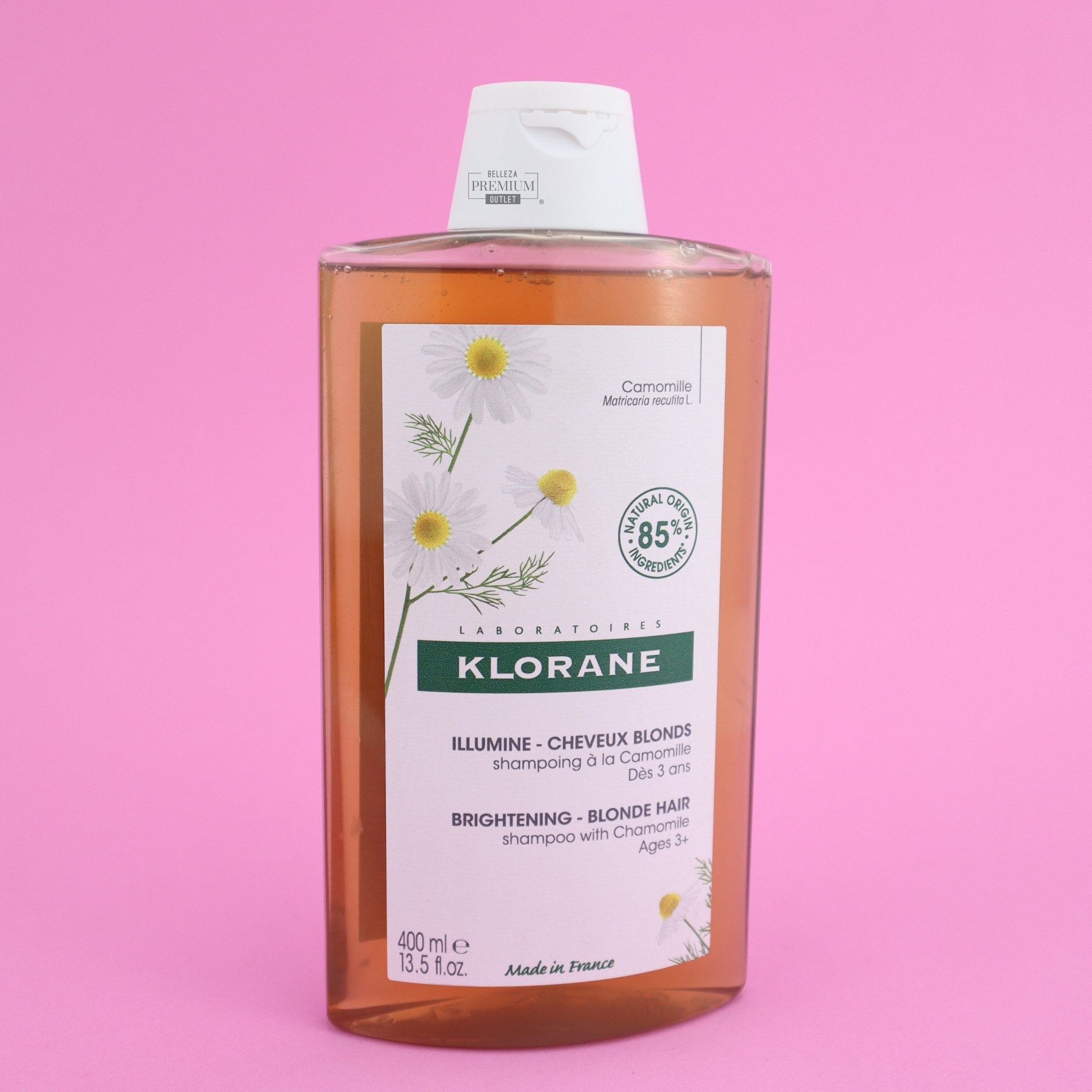 Klorane Blonde Hair Shampoo 400ml INCOMPLETO