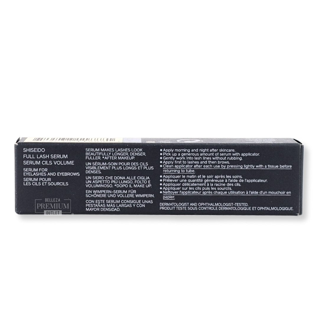 Shiseido Full Lash Serum 6ml: Formidable solución para unas pestañas más largas y voluminosas