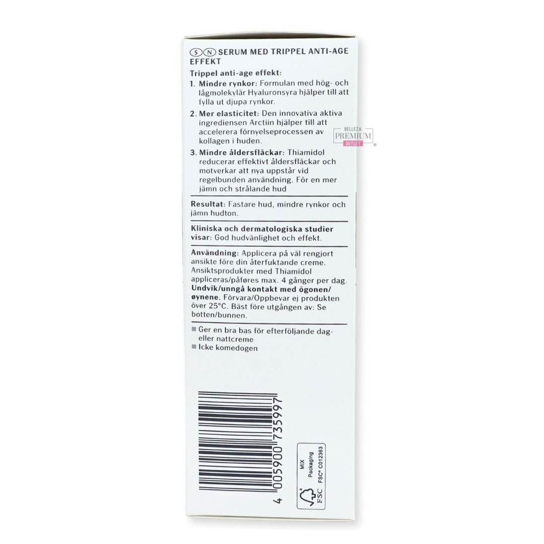 EUCERIN HYALURON FILLER + ELASTICITY 3D SERUM 30ML: Espectacular Transformación para Tu Piel