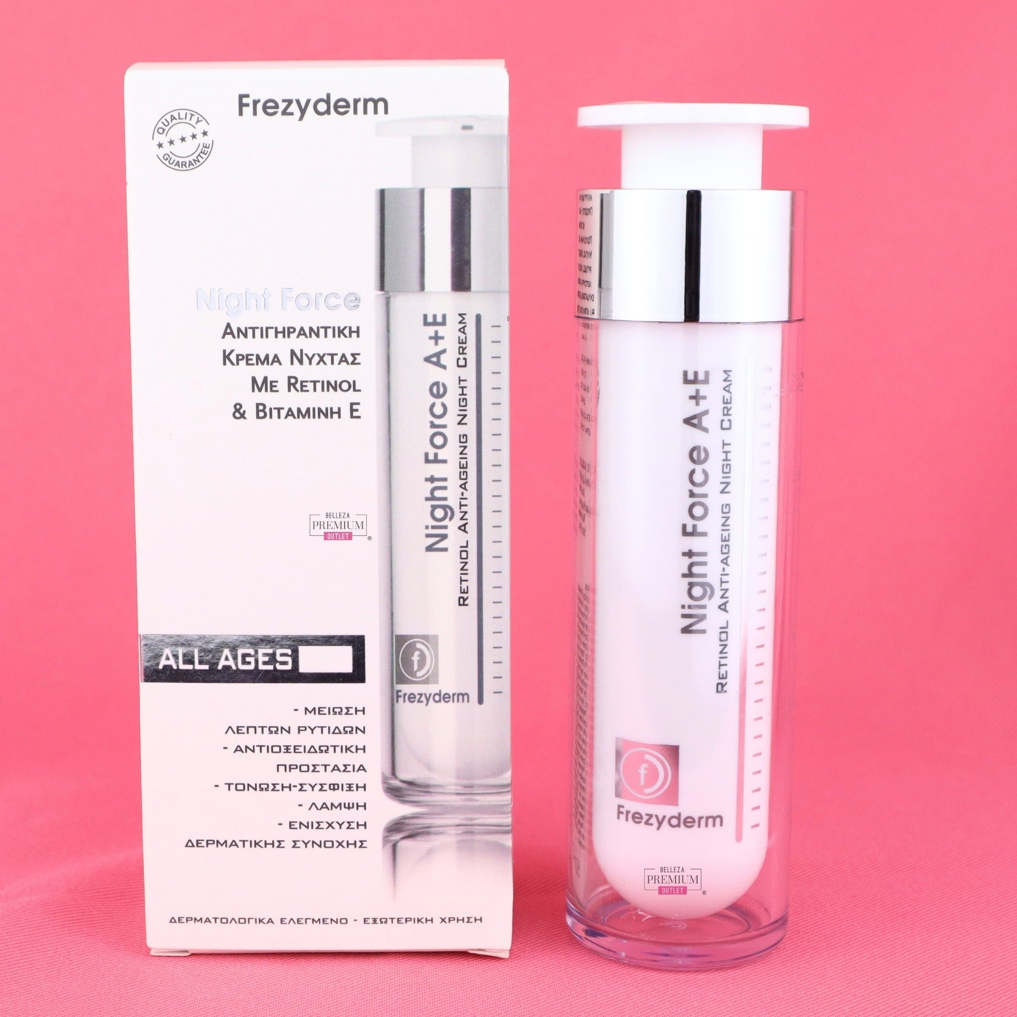 Frezyderm Night Force A+E Cream 50ml: Cuidado Nocturno Intenso