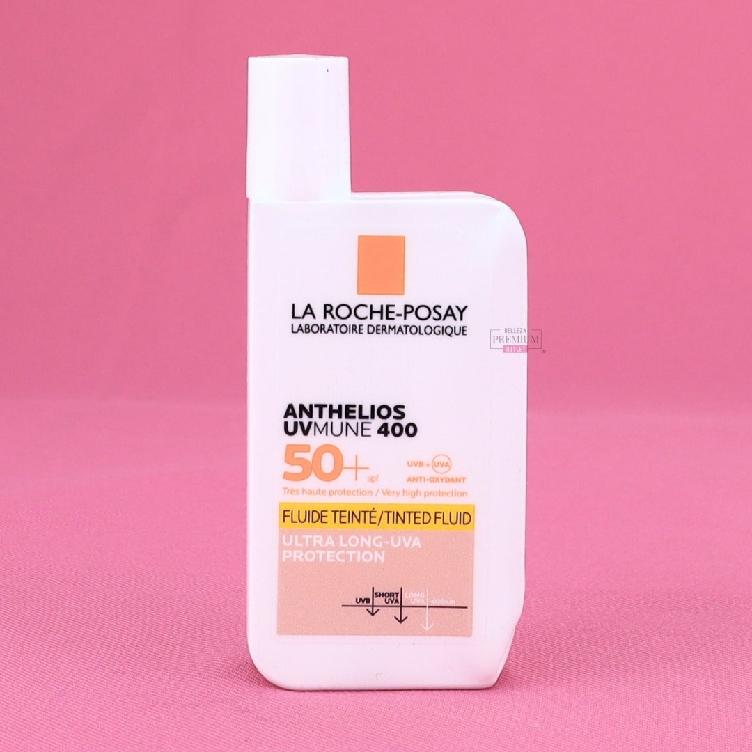 La Roche-Posay Anthelios Uvmune 400 Tinted Fluid 50+ 50ml CAJA DAÑADA