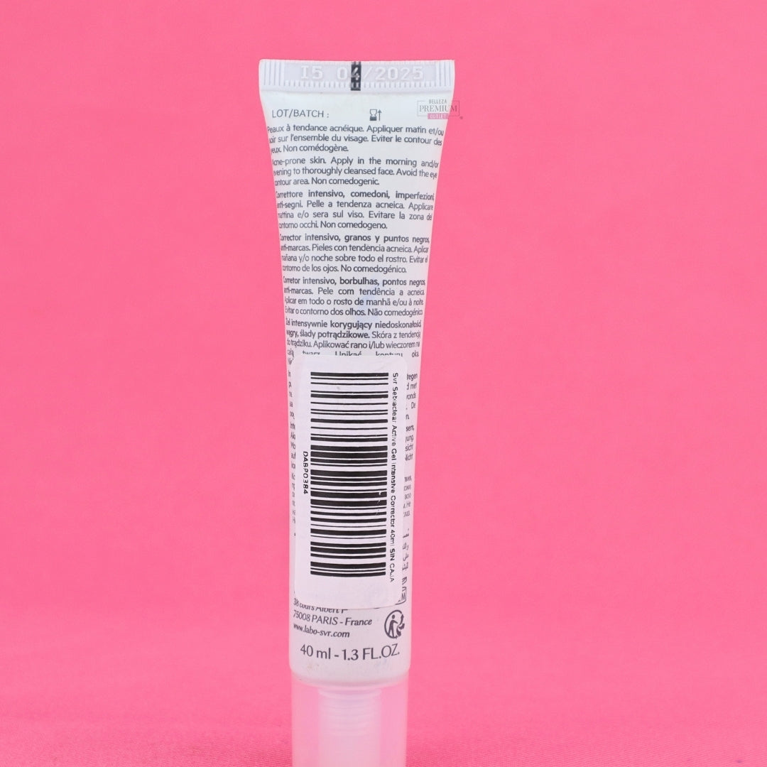 Svr Sebiaclear Active Gel Intensive Corrector 40ml SIN CAJA